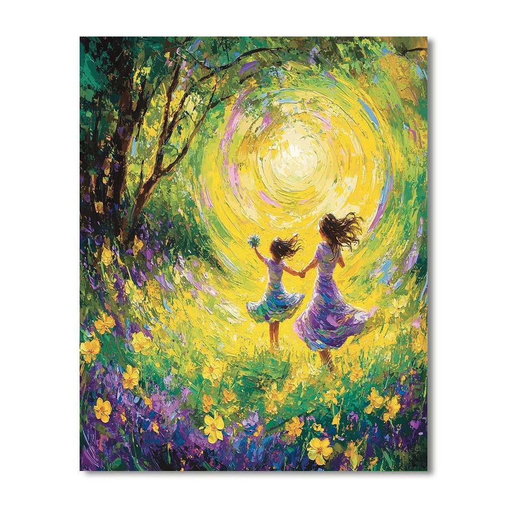 Dance Of The Meadow Painting Number Kit