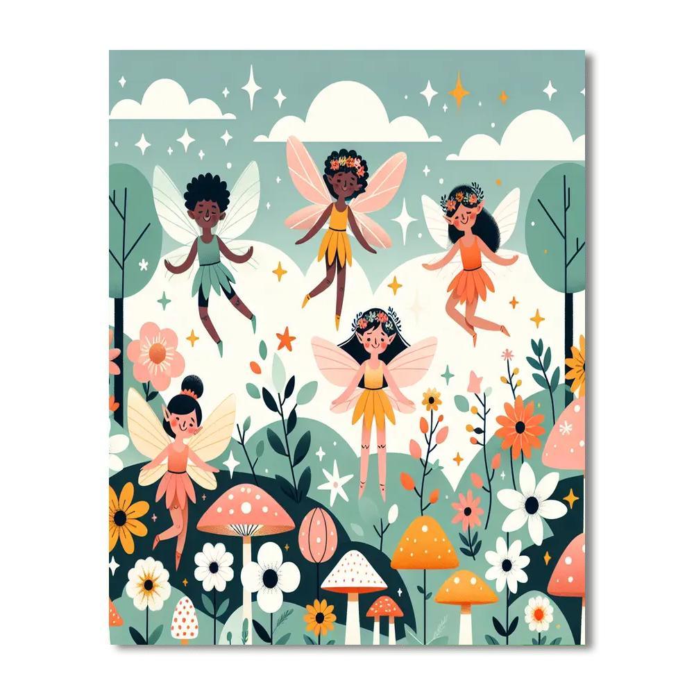 Journey Through Fairyland Paint By Numbers