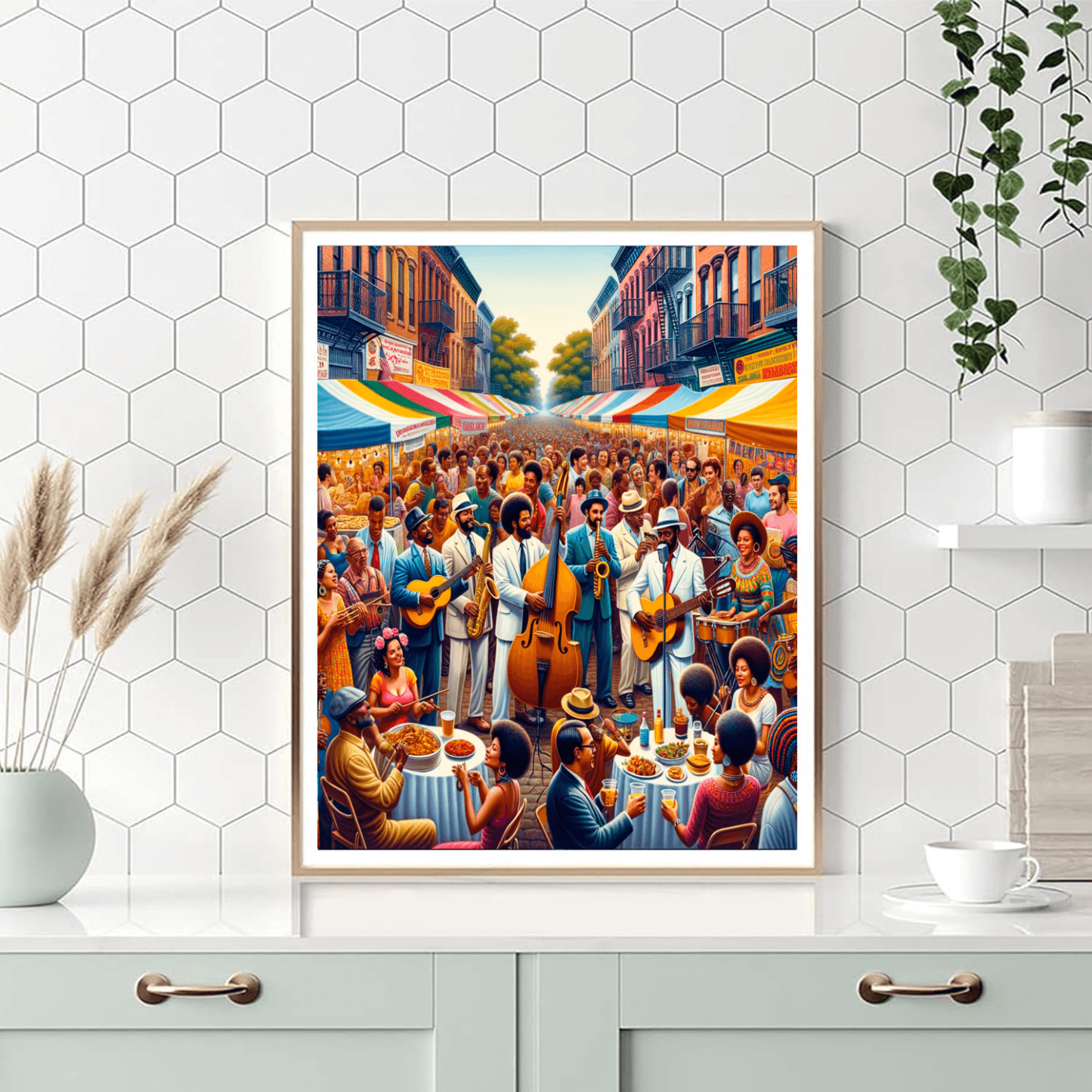 Harlem Renaissance Festival - United States Painting By Numbers Kit