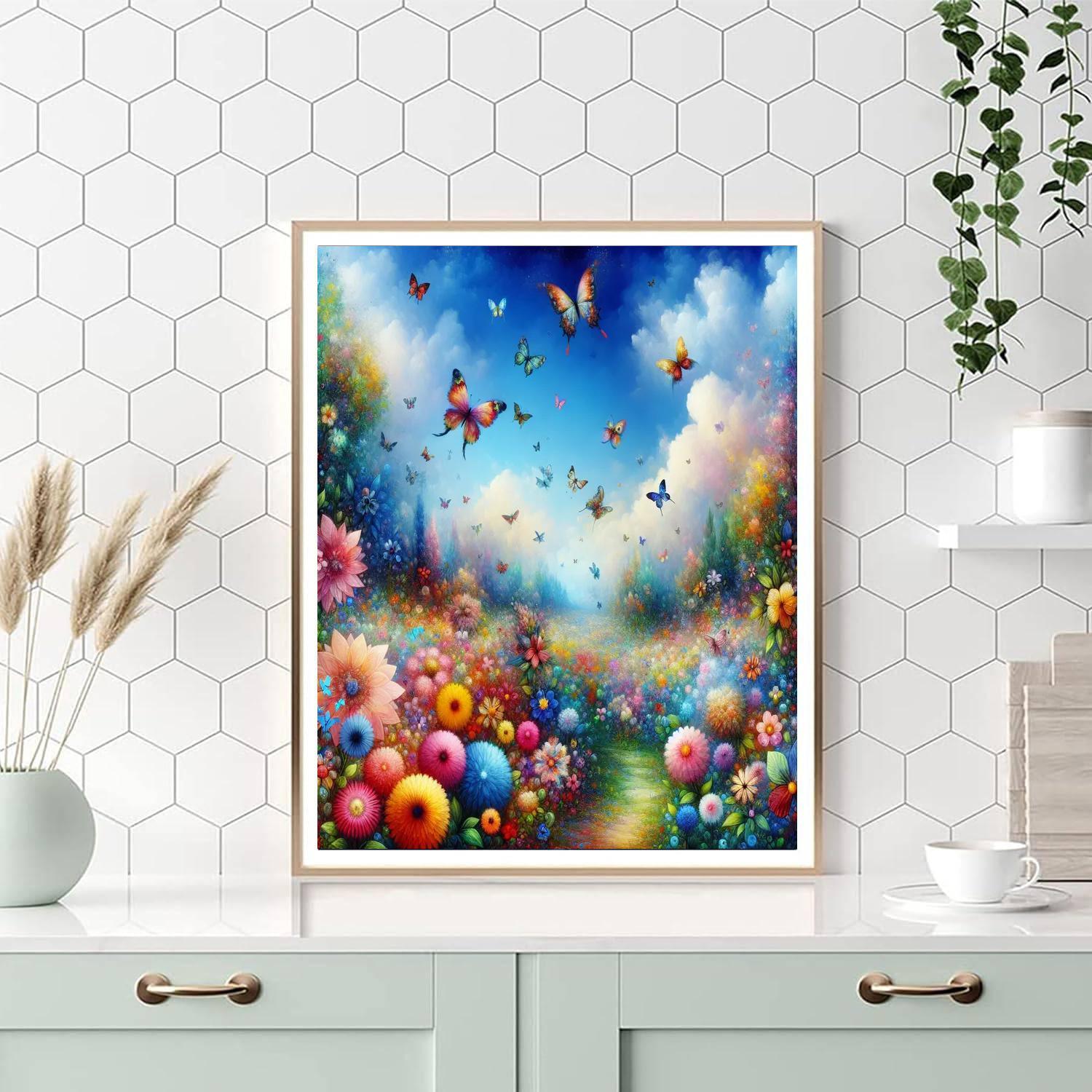 Fantasy Garden Enchantment Paint By Color