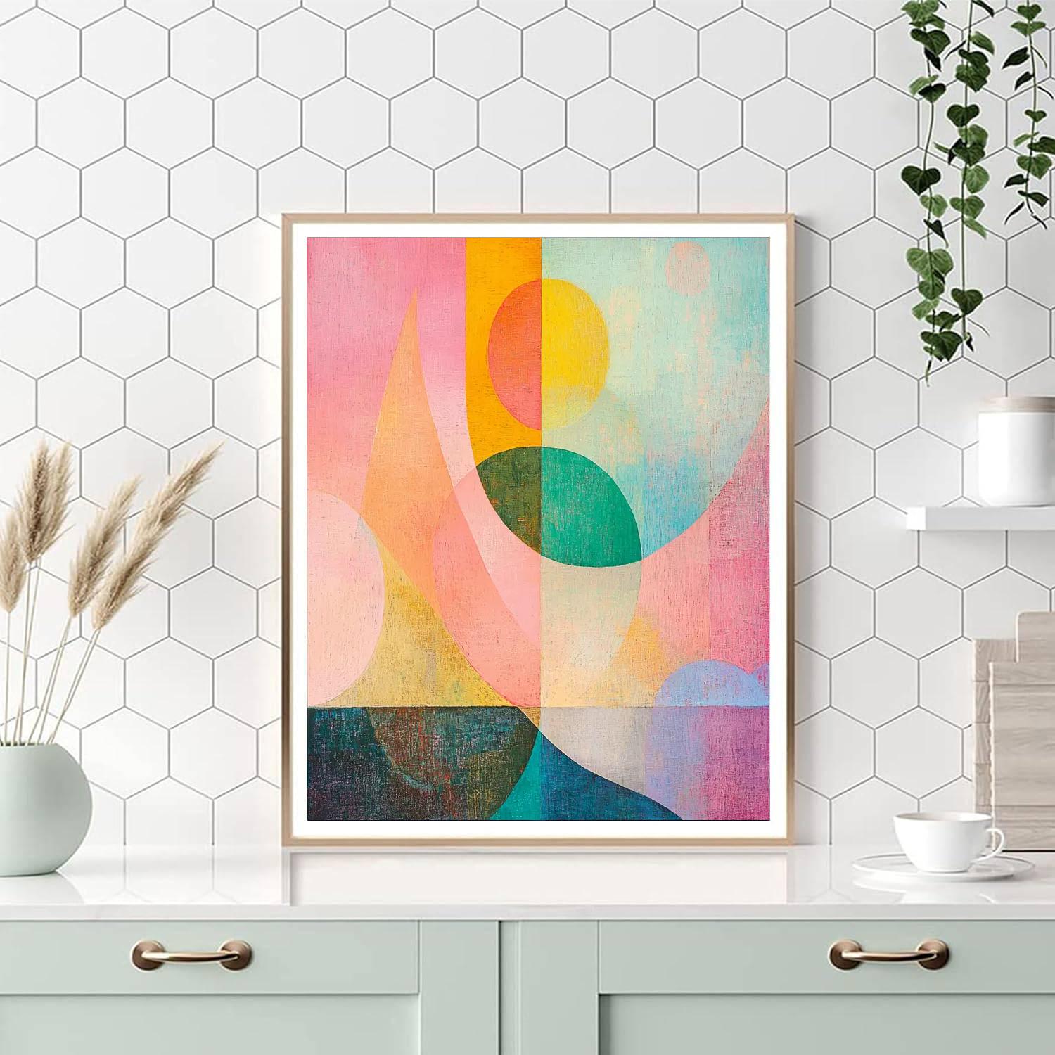 Paul Klee Inspired Mystical Dreams  Painting Number Kit