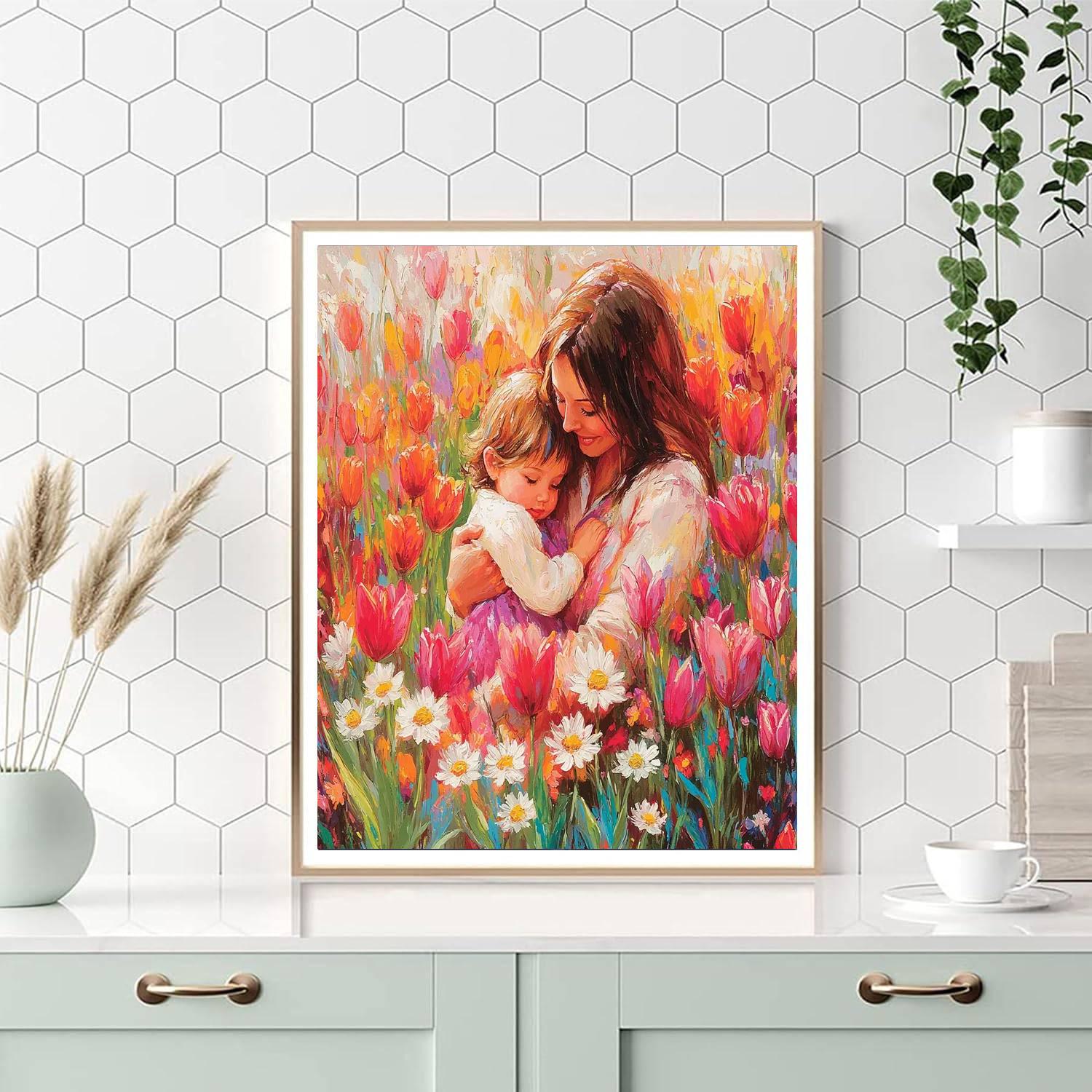 Blooming With Love Numbered Painting Kits