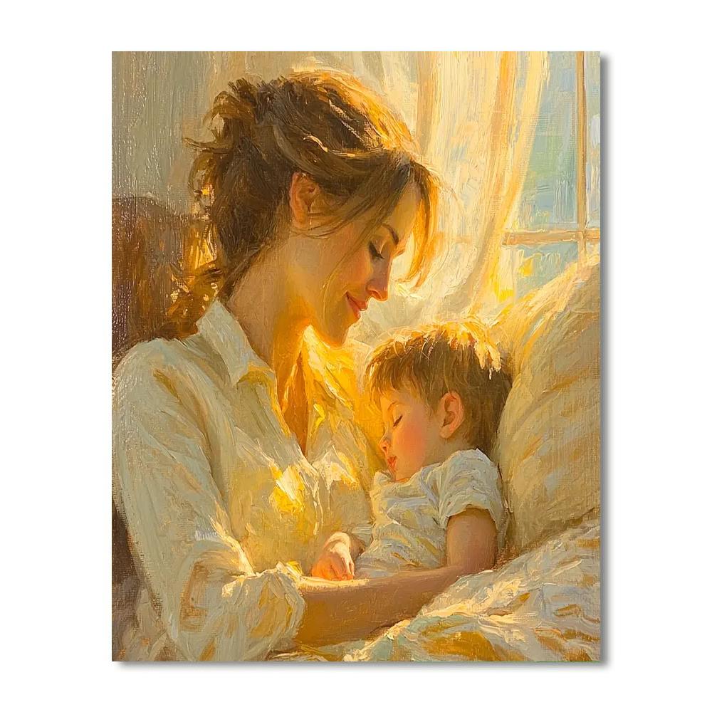 Maternal Morning Light Paint By Number