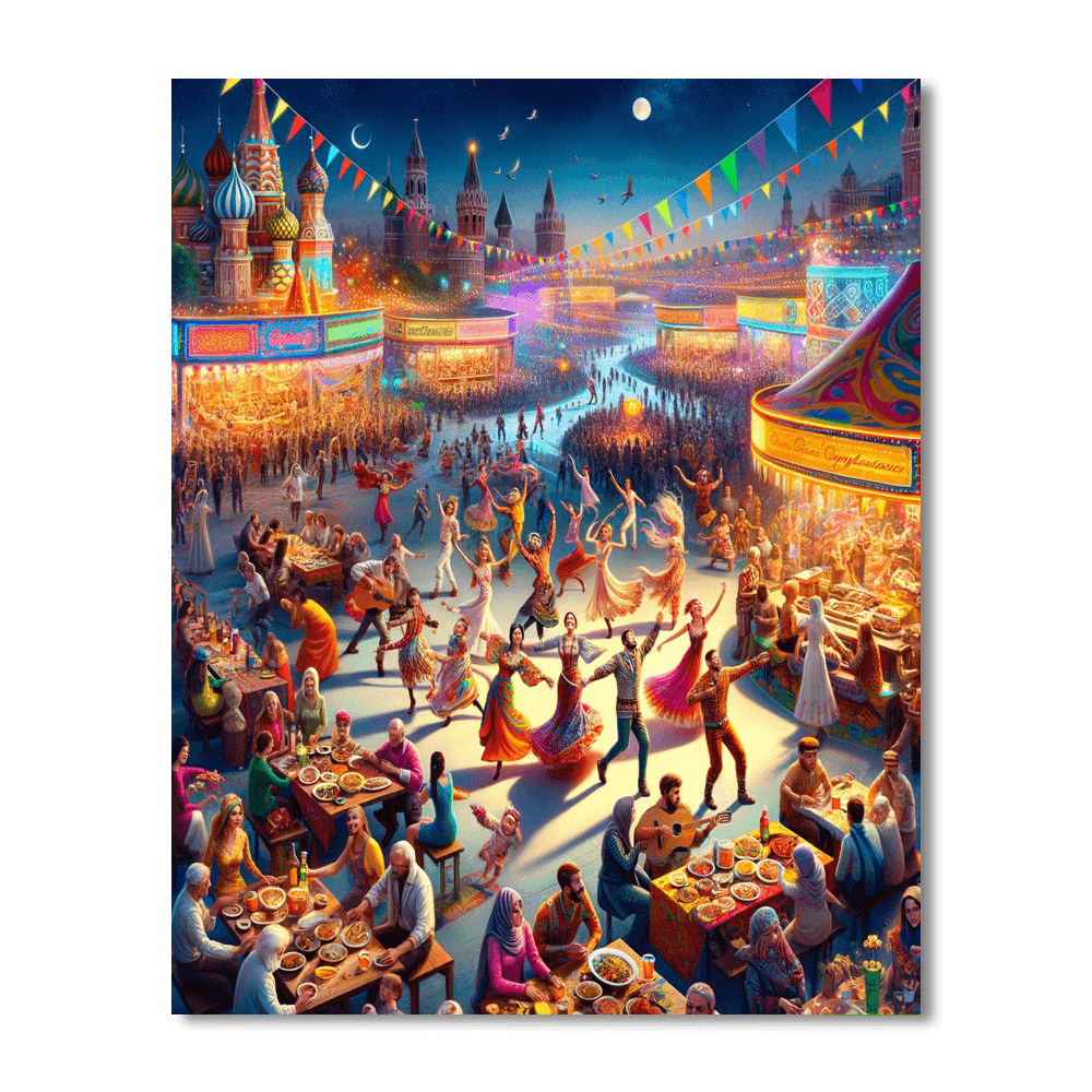 Kaleidoscope Festival Paint By Numbers