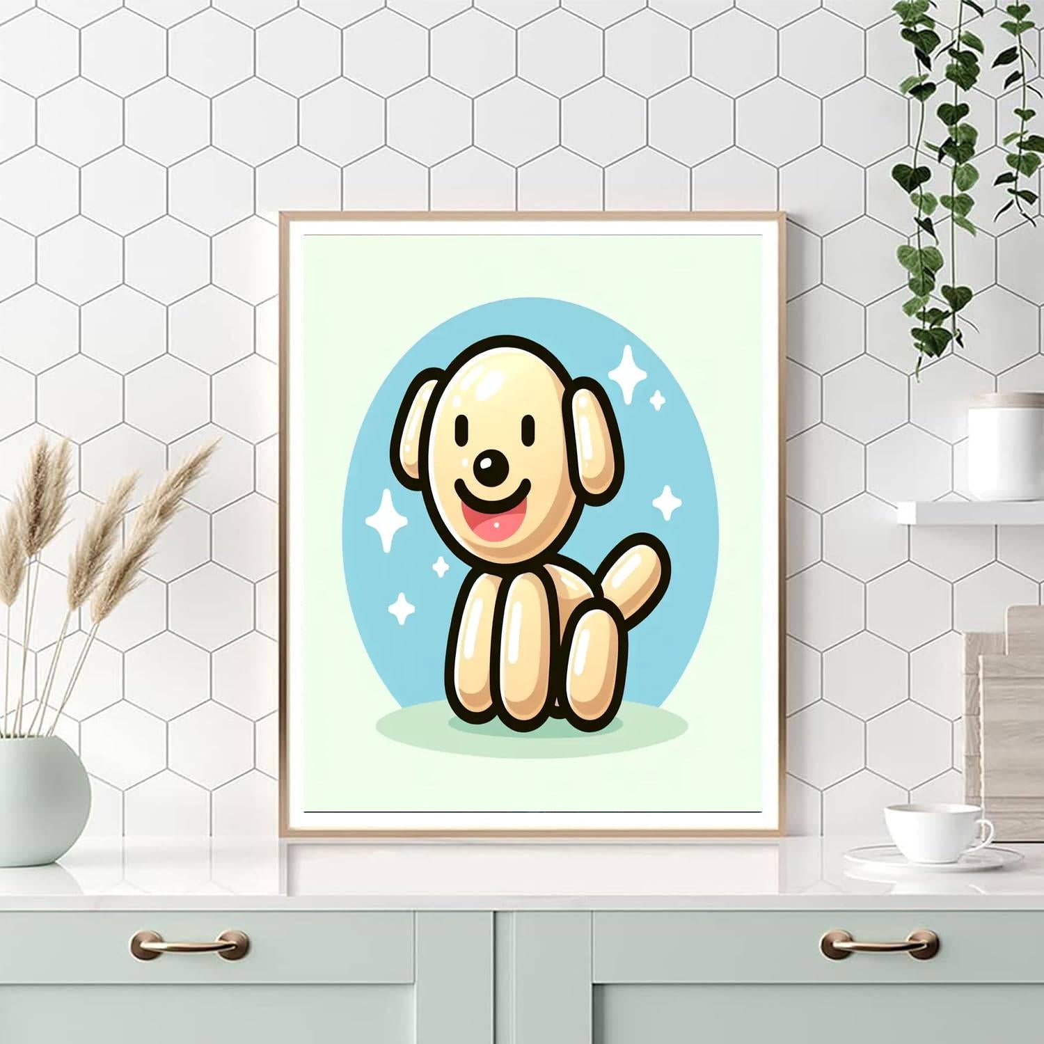 Joyful Balloon Animal Paint By Numbers Kits