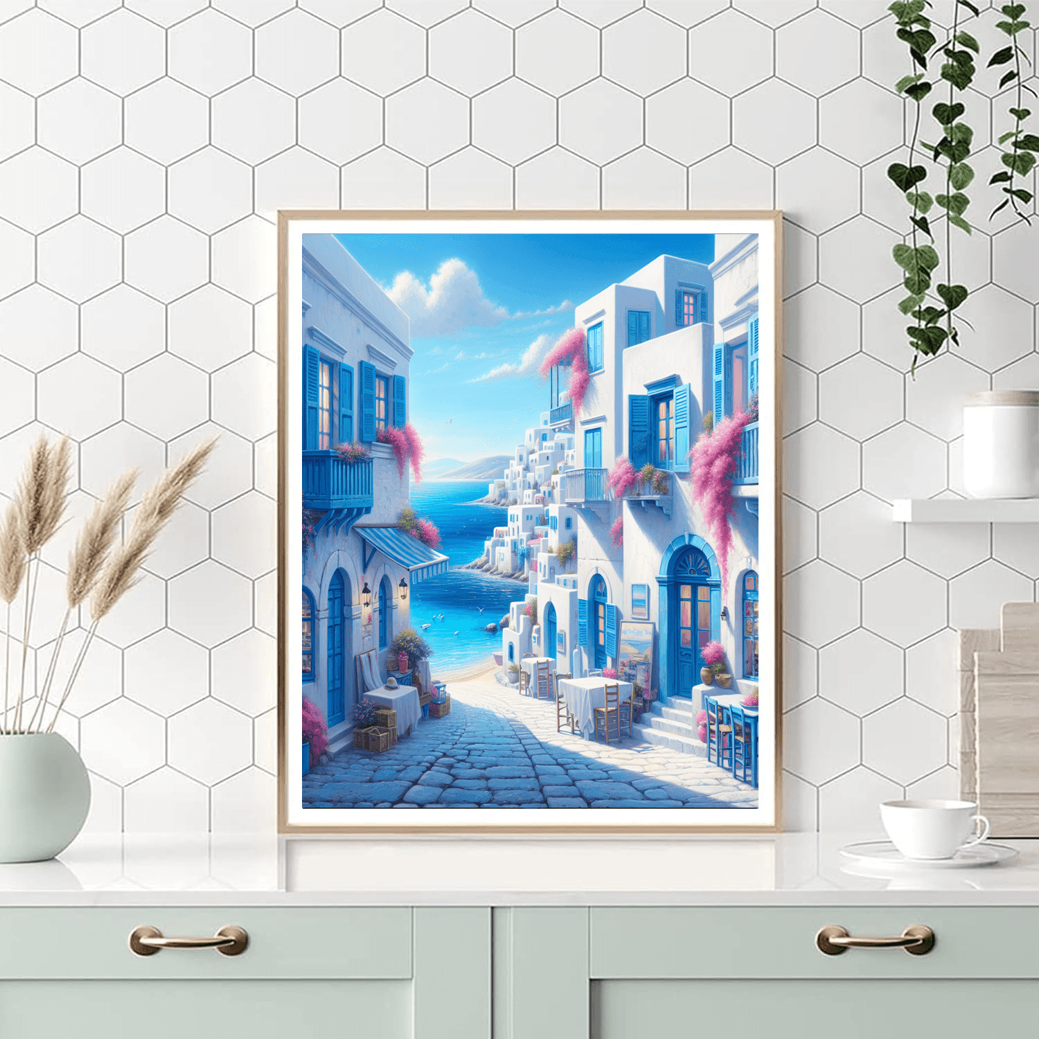 Mediterranean Coastal Retreat Paint By Numbers Kits