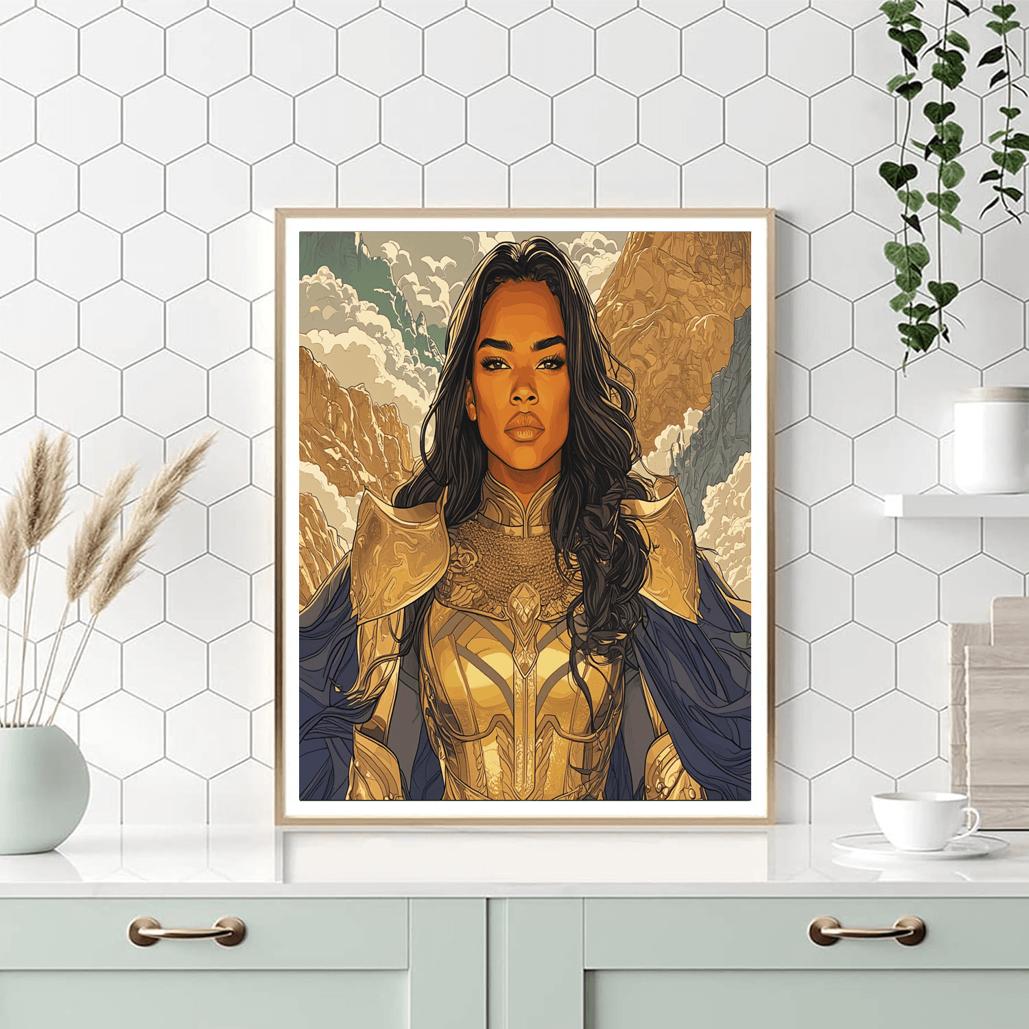 Tessa Thompson: The Bold Valkyrie Of Representation Paint By Numbers