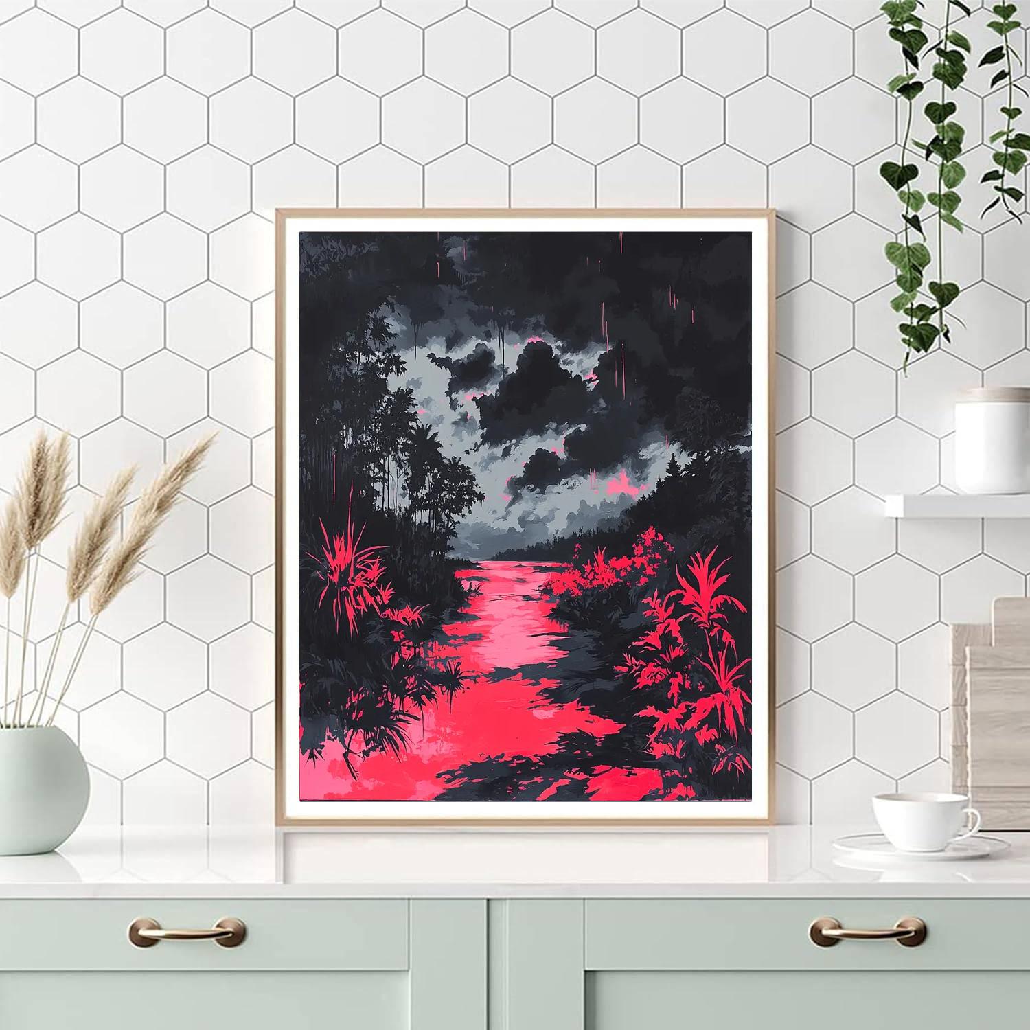 Banksy Inspired Eclipsed Futures  DIY Paint By Numbers