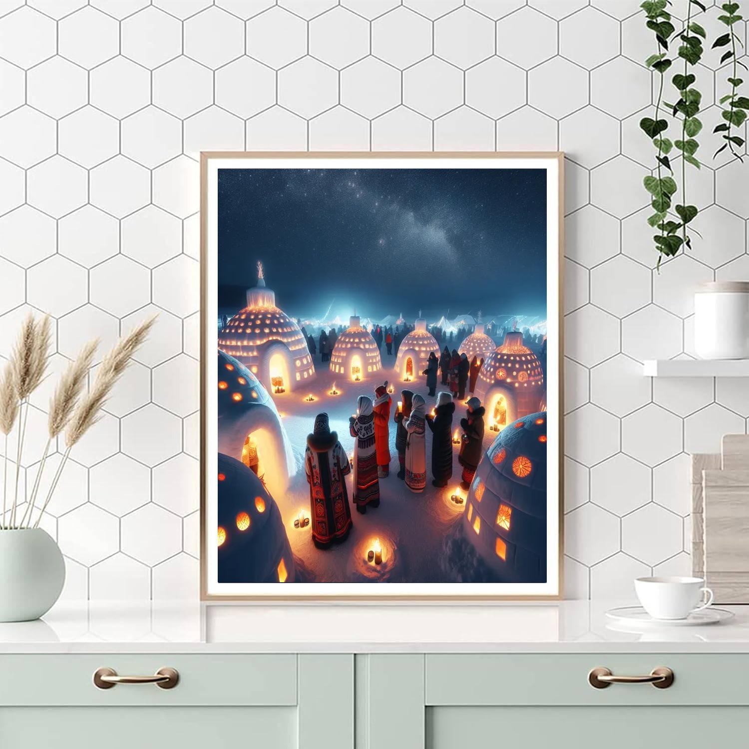 Kamakura Snow Festival - Japan Paint By Numbers