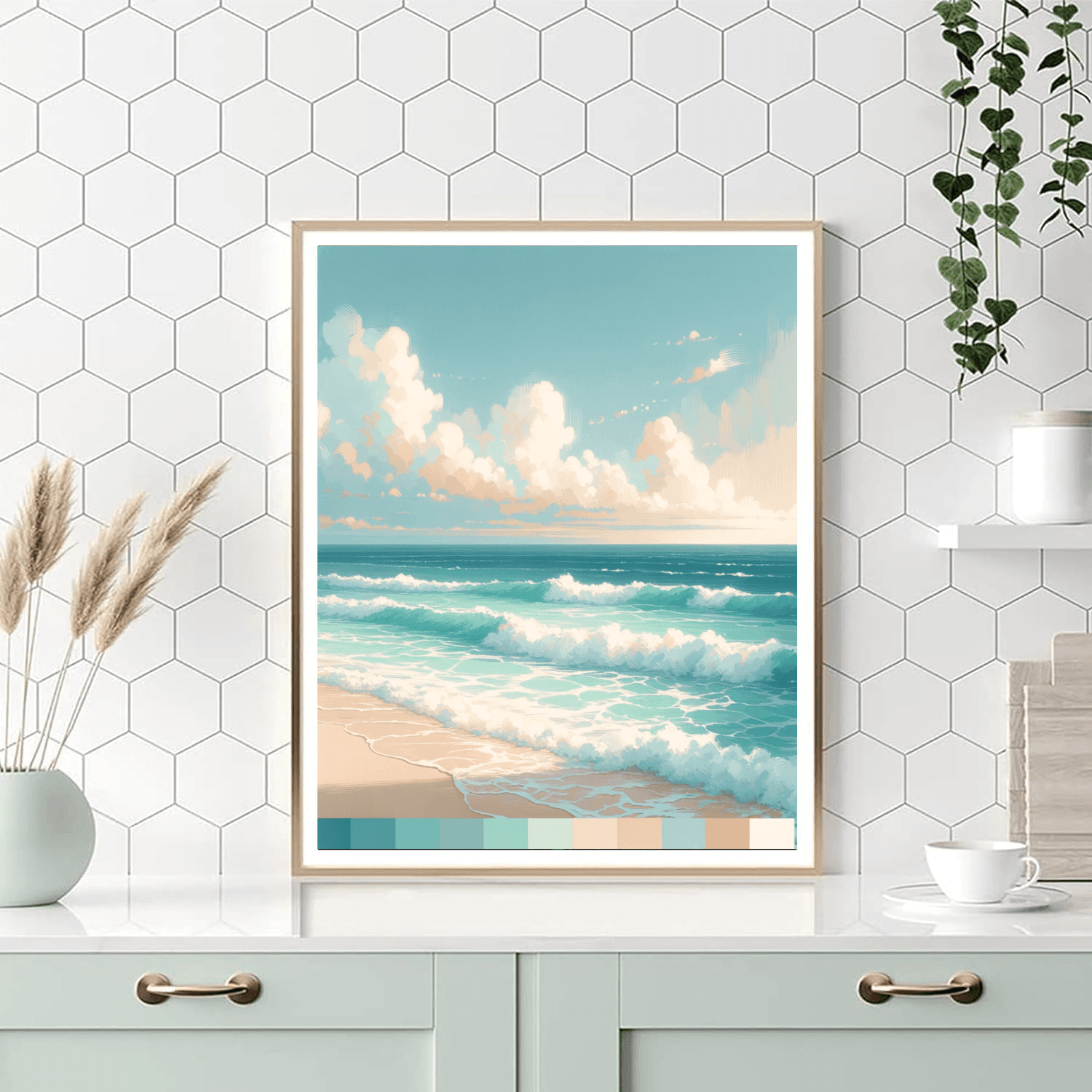 Serenade Of The Ocean Waves Paint By Numbers