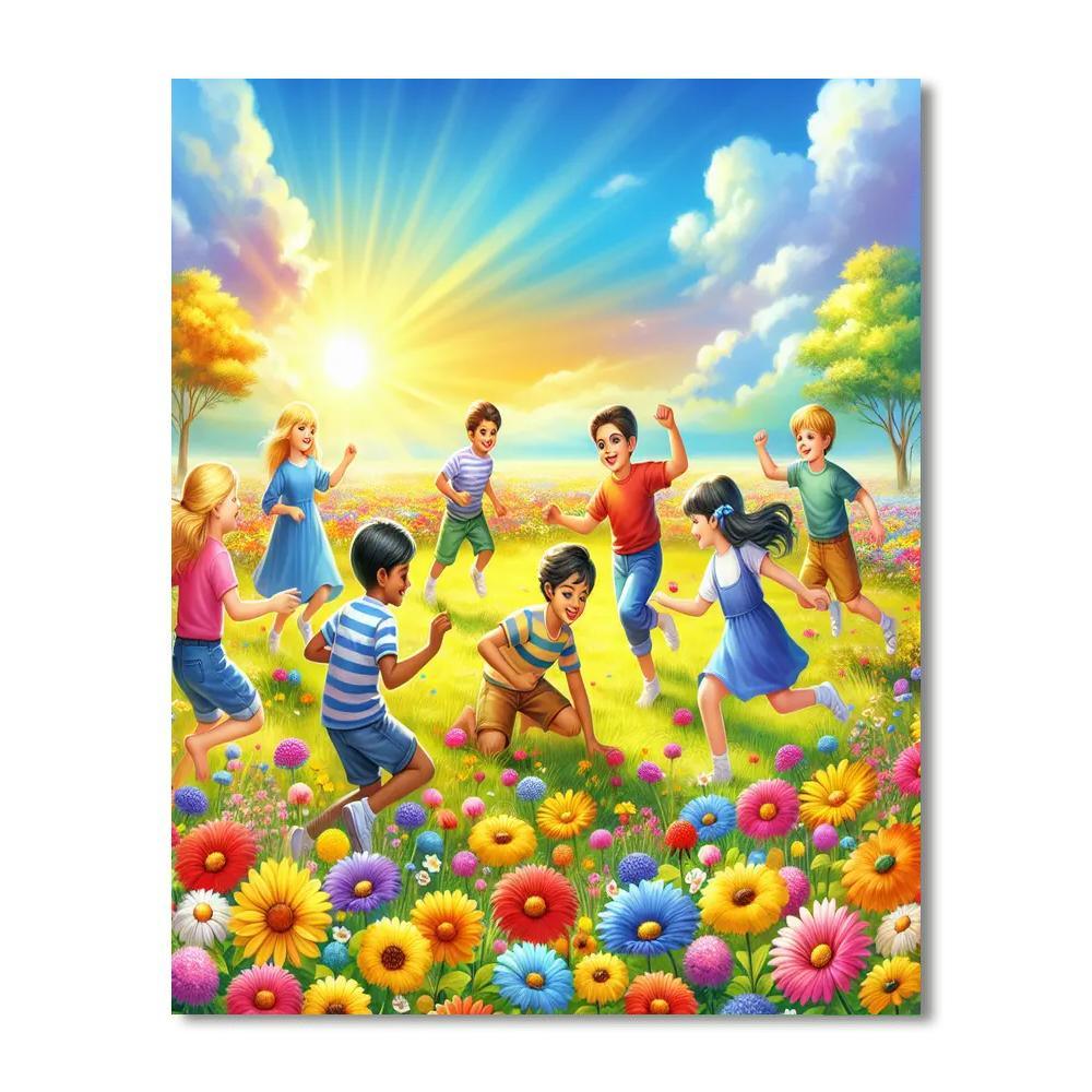 Dazzling Summer Day Paint By Numbers