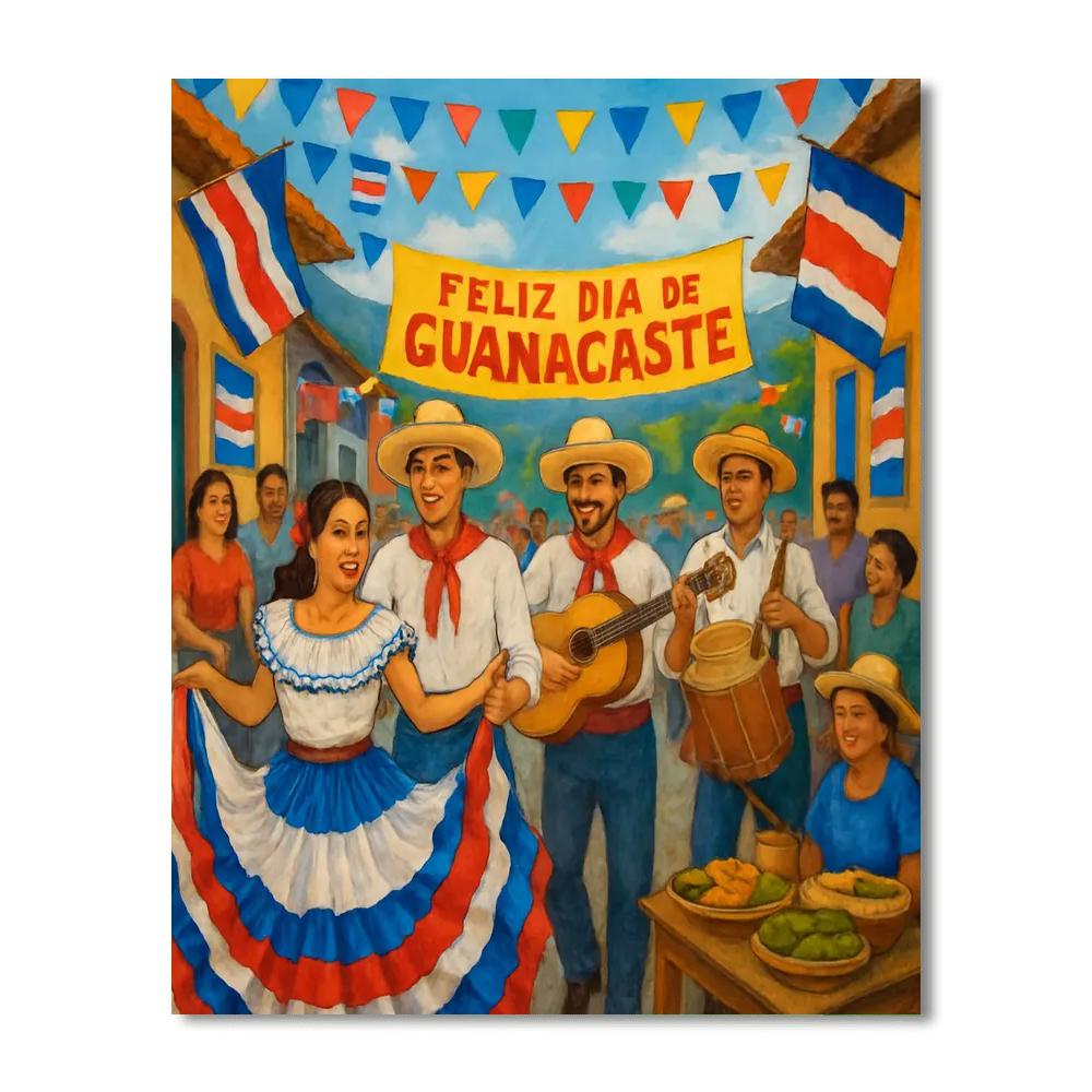 Guanacaste Day Painting By Numbers Kit