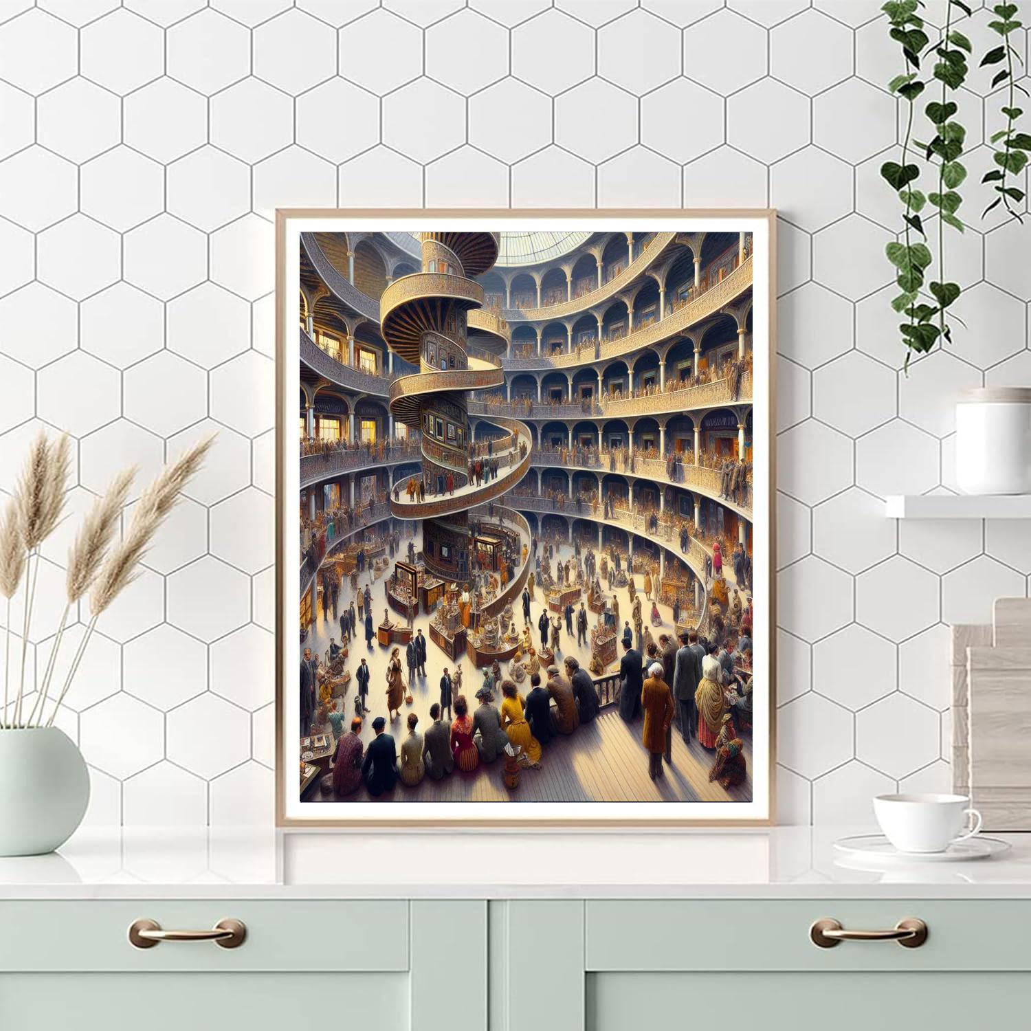 Guggenheim Festival - Spain Paint By Numbers Art