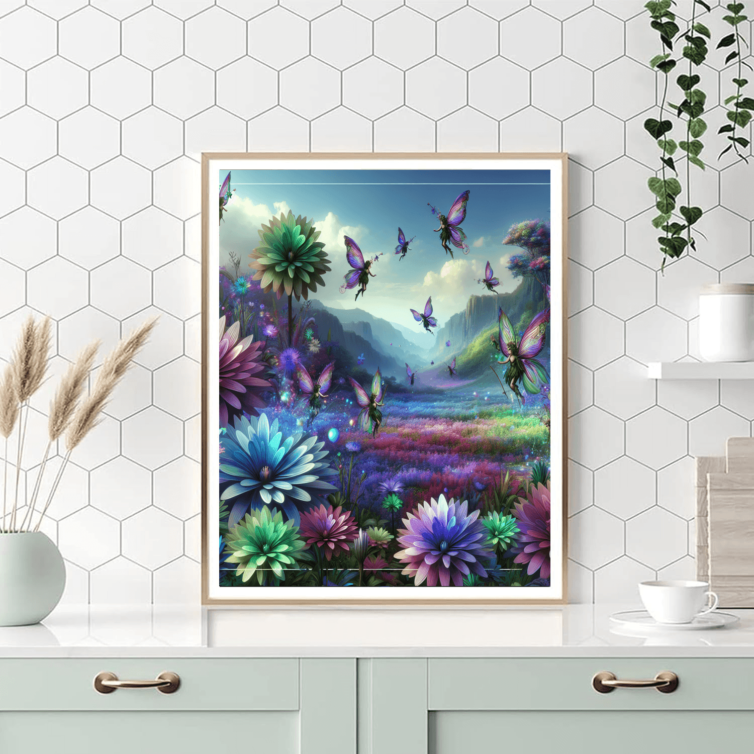 Enchanting Fairy Glen Paint By Numbers