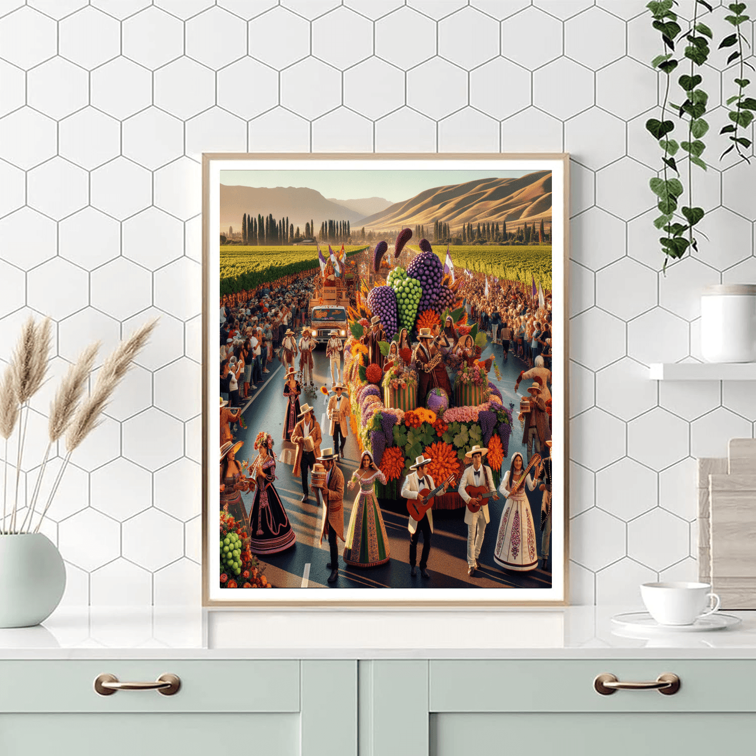 Fiesta De La Vendimia Paint By Number