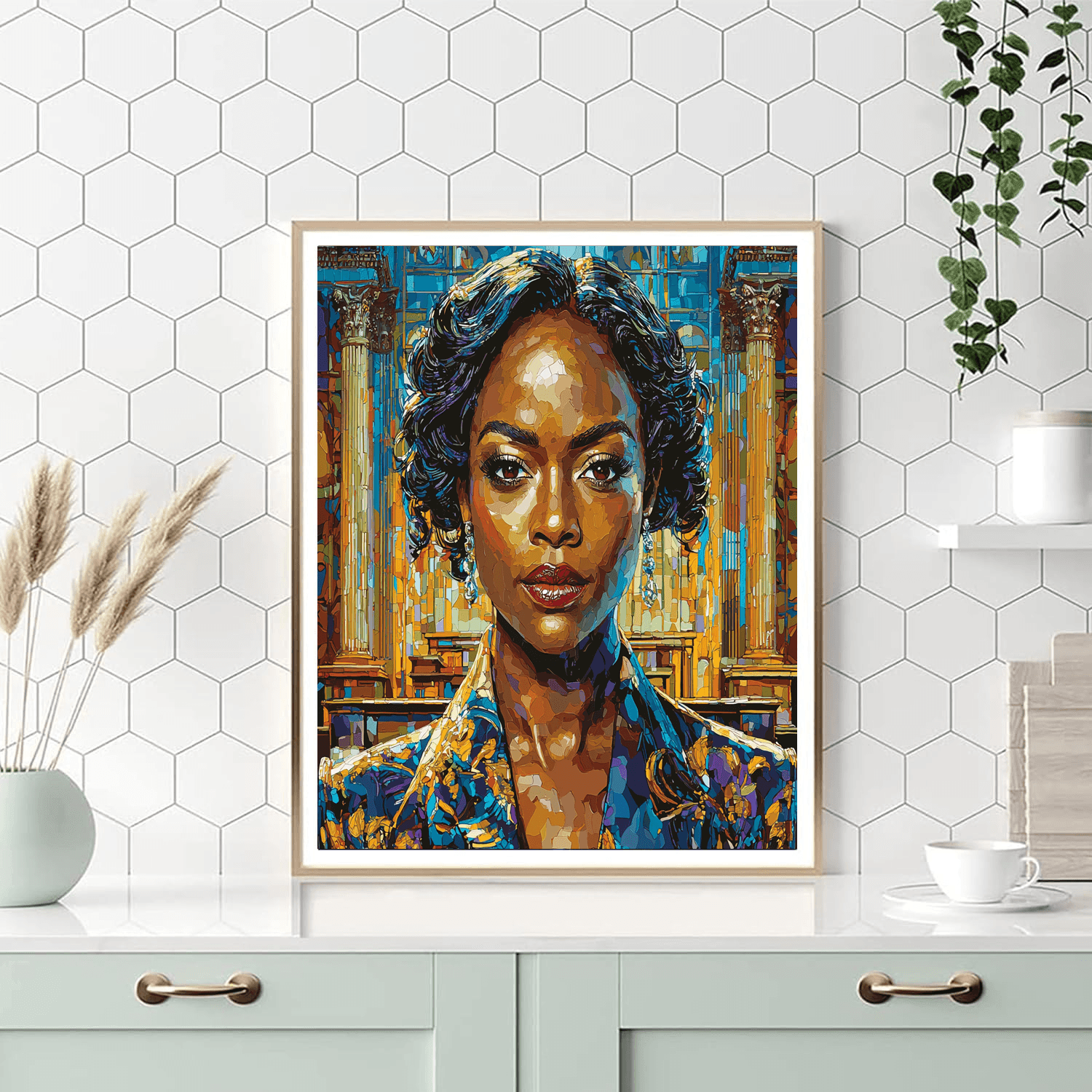 Viola Davis: The Unyielding Strength Of Annalise Keating Paint By Color