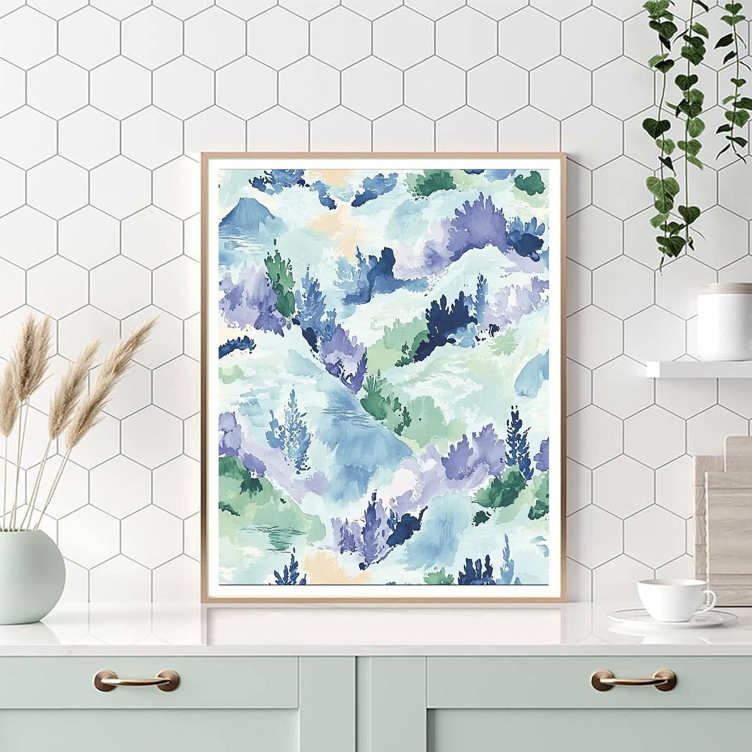 Paul Cézanne Inspired Whimsical Textures  Painting By Numbers Kit