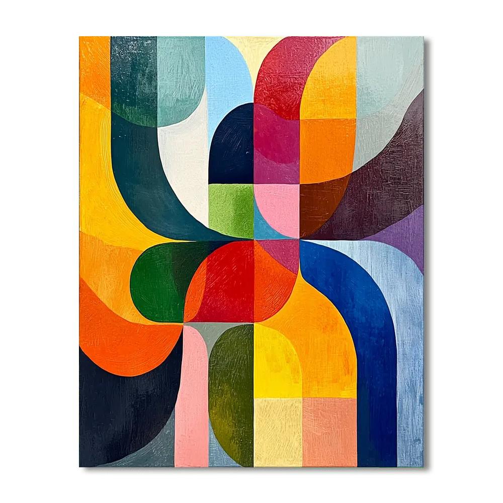 Joan Miró Inspired The Harmony Of Color  Number Painting