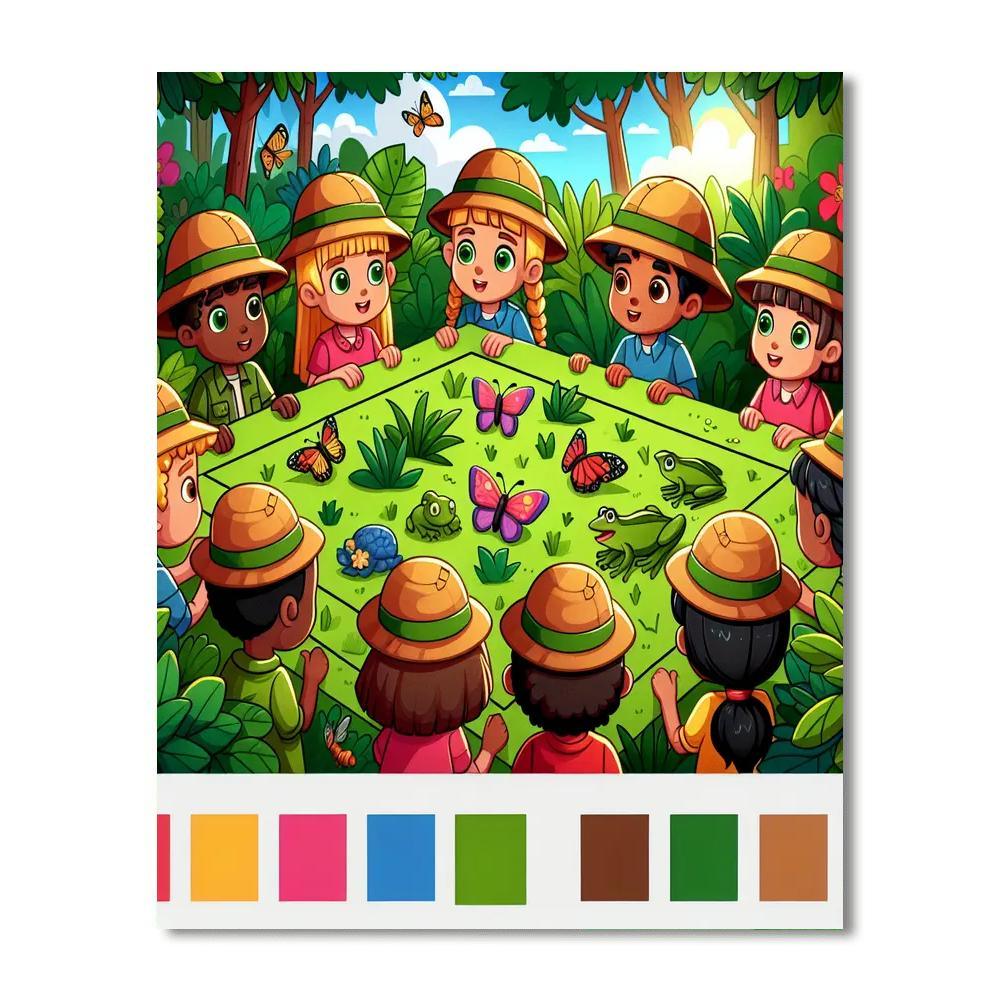 Nature Explorer Expedition Numbered Painting Kits