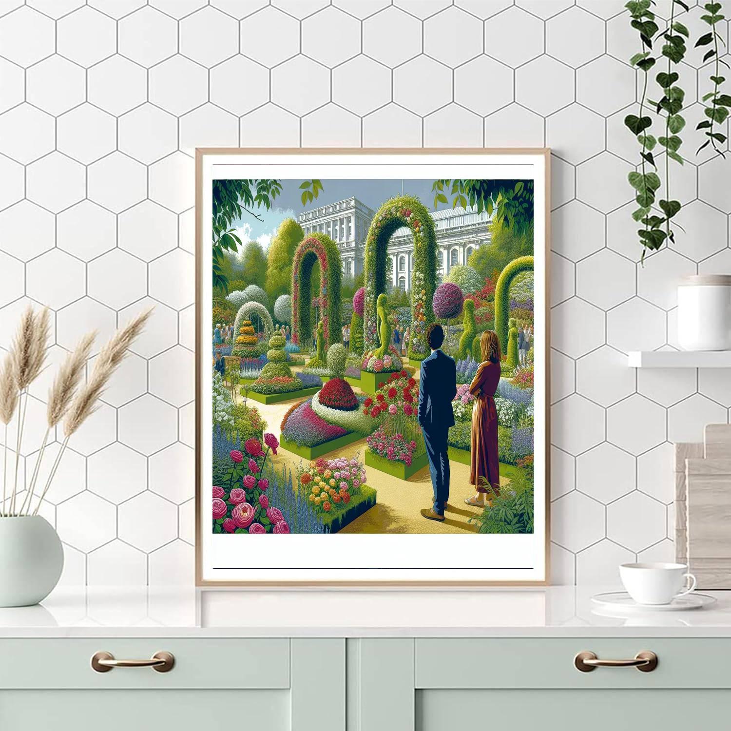 Chelsea Flower Show - Uk DIY Paint By Numbers