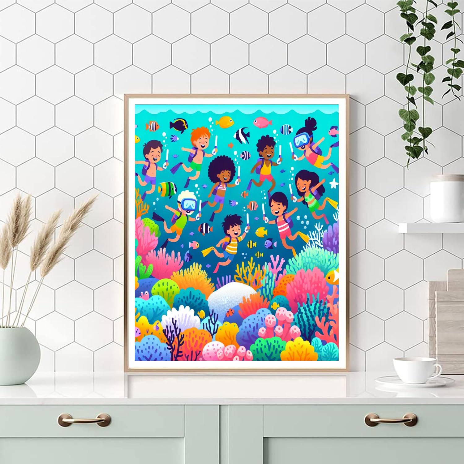 Ocean Explorer's Bay Paint By Number