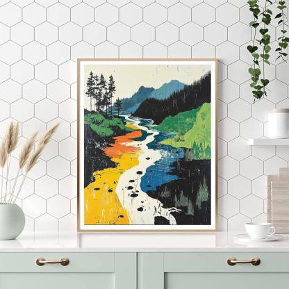 Banksy Inspired Ecosystem Fragility  Paint By Color