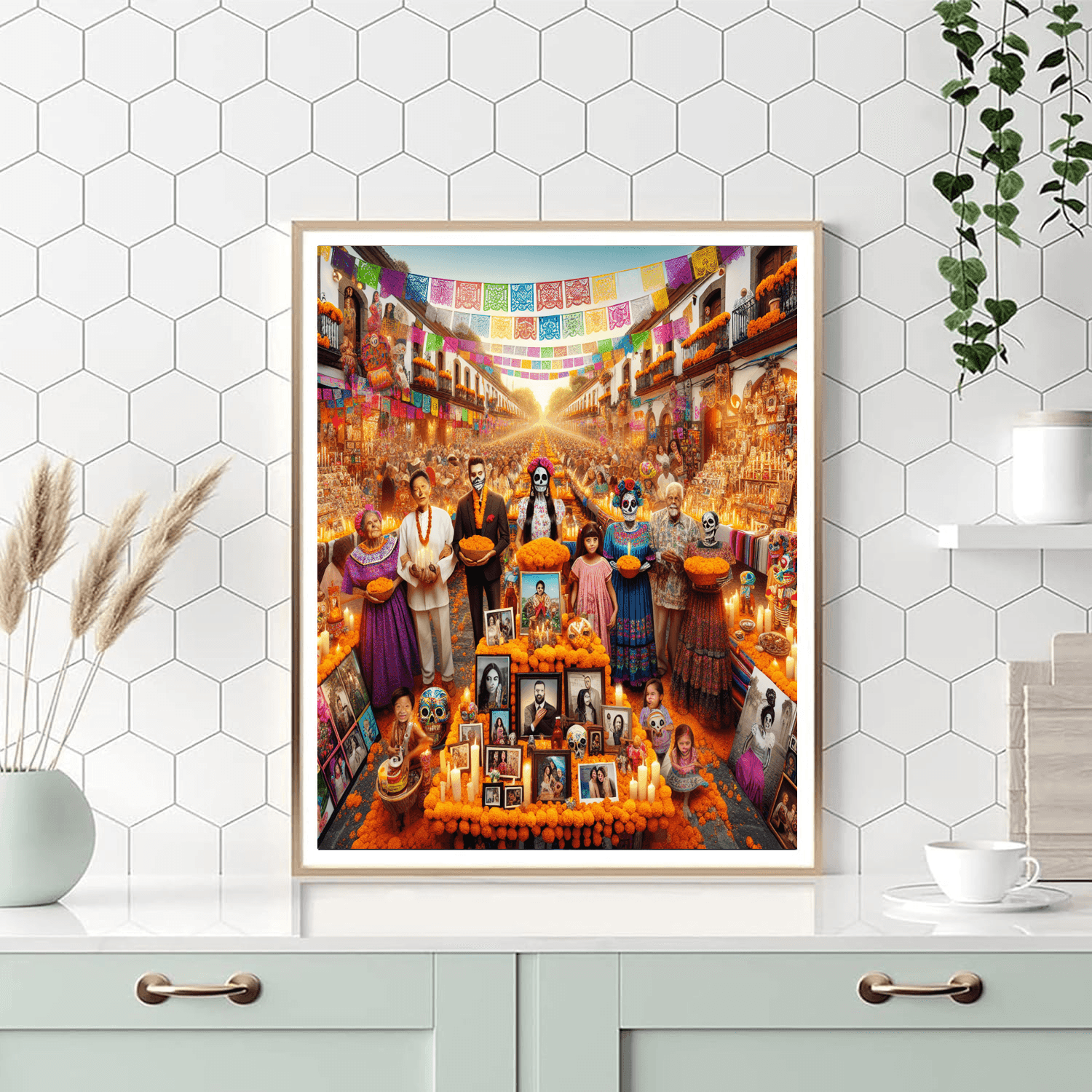 Día De Muertos - Mexico DIY Paint By Numbers