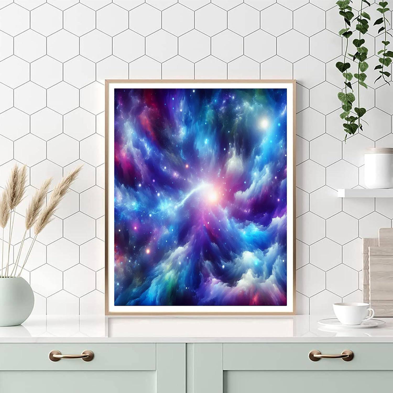 Cosmic Starburst Adventure DIY Paint By Numbers