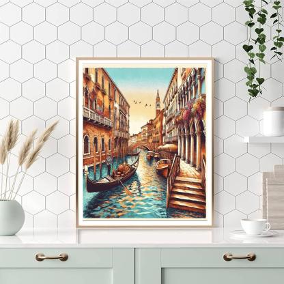 Timeless Venetian Romance DIY Paint By Numbers