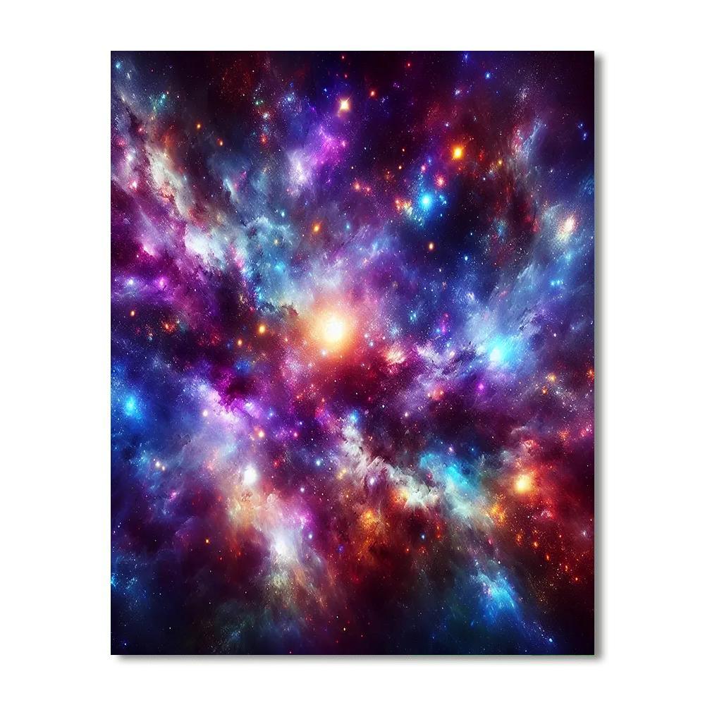 Celestial Night Visions Paint By Numbers Art