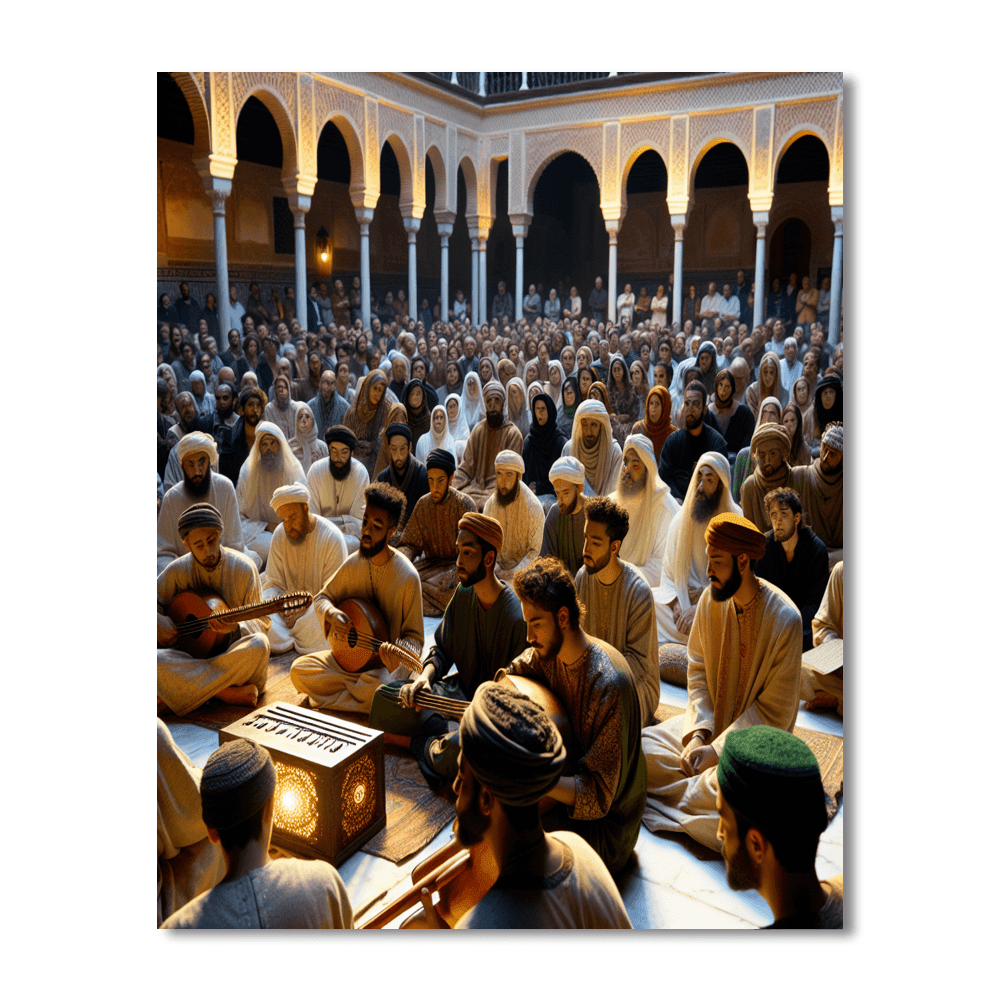 World Sacred Music Festival - Fes, Morocco Number Painting