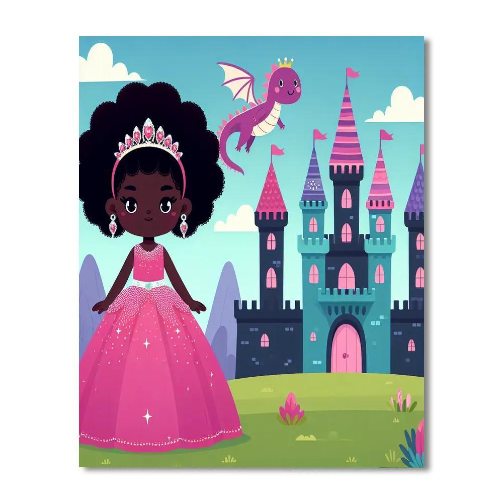 Enchanted Fairytale Number Painting