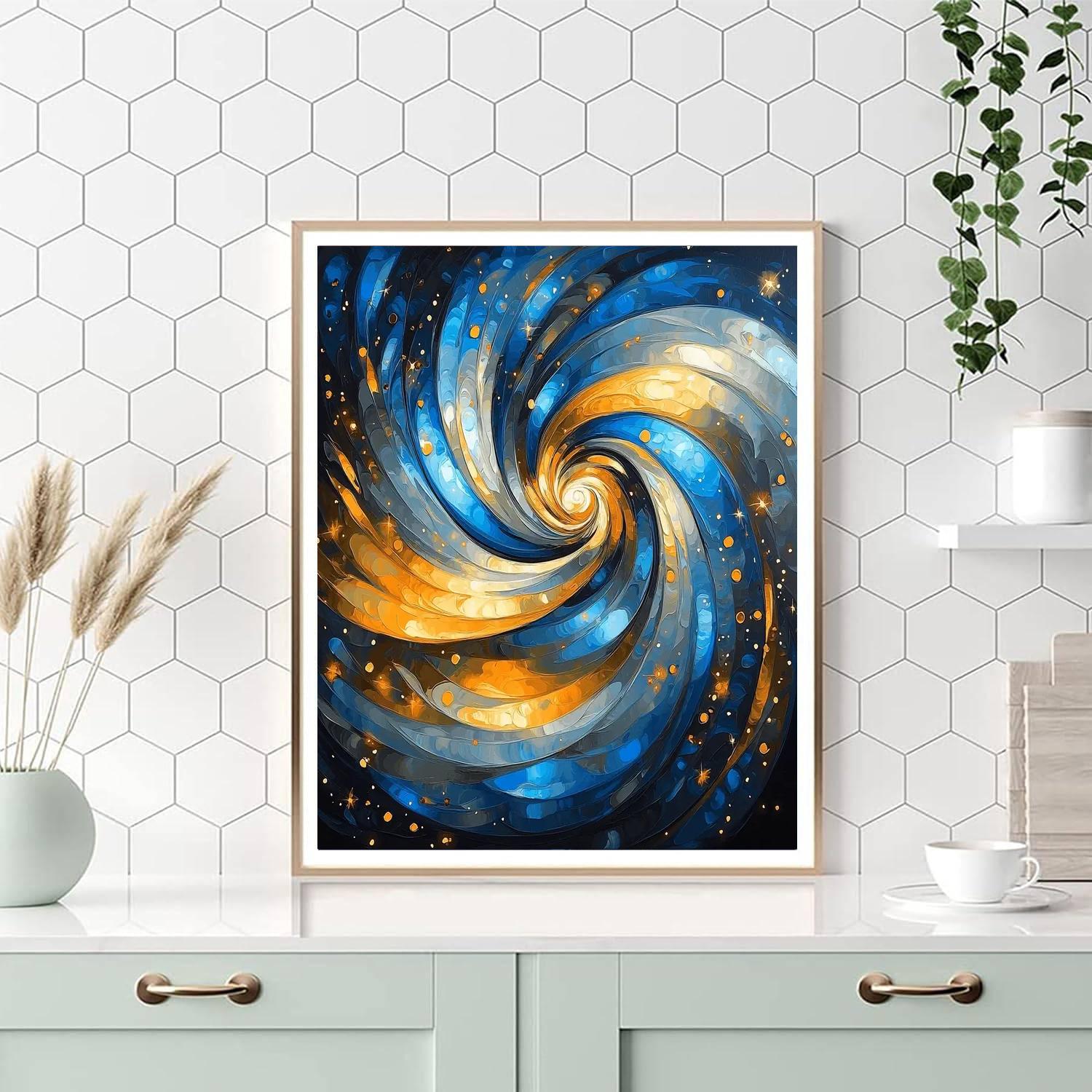 Caravaggio Inspired Celestial Dances  Paint By Color