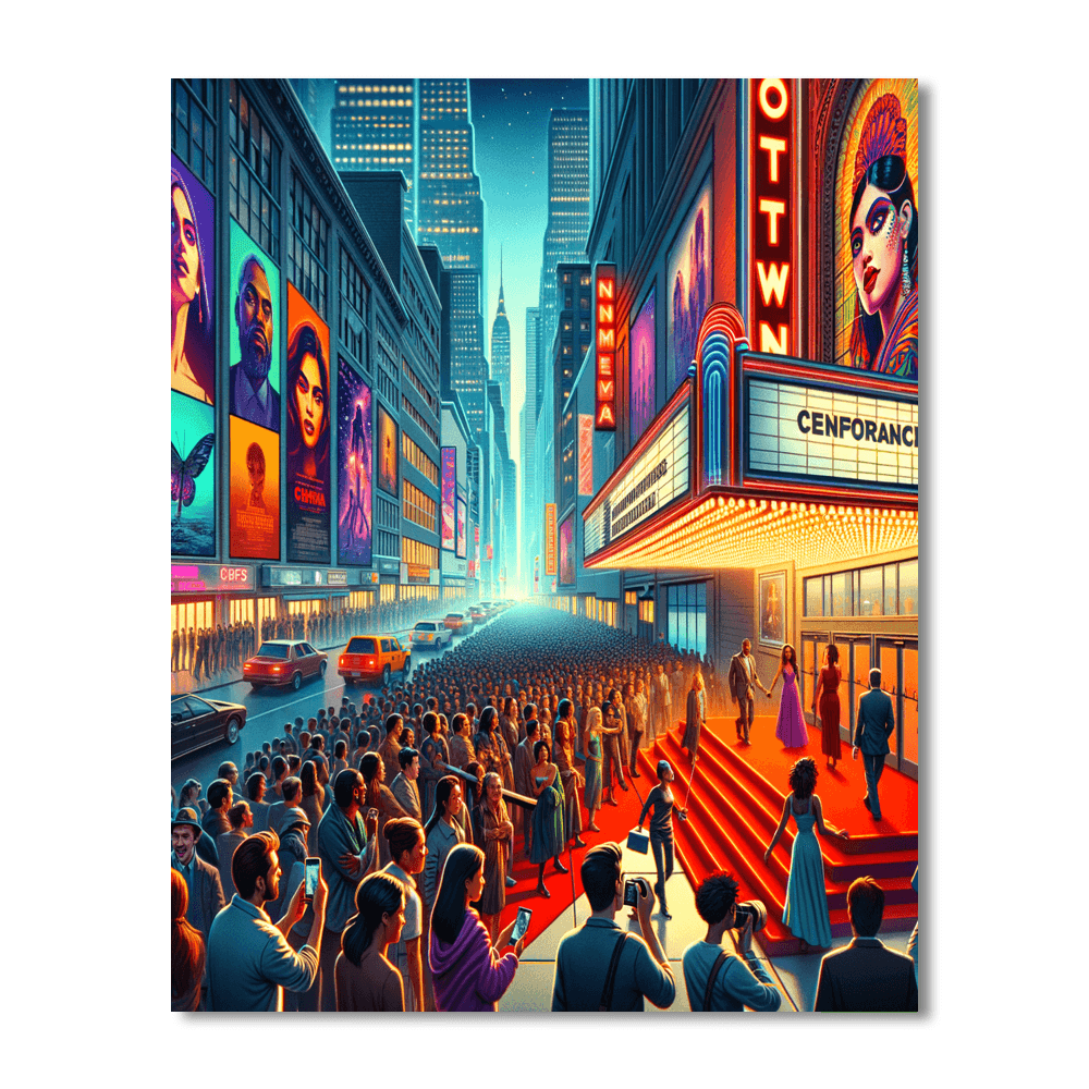 Toronto International Film Festival - Canada Paint By Numbers Kits