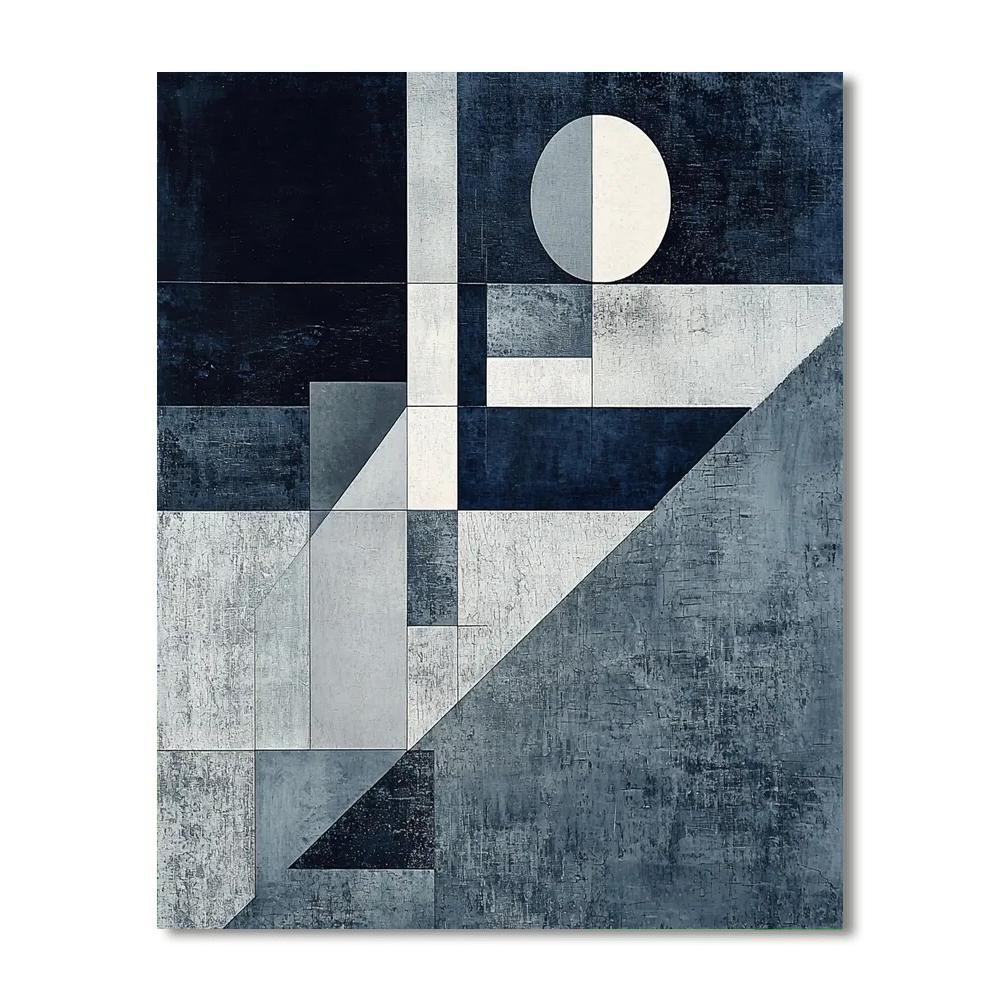 Kazimir Malevich Inspired Conceptual Reflections  Numbered Painting Kits