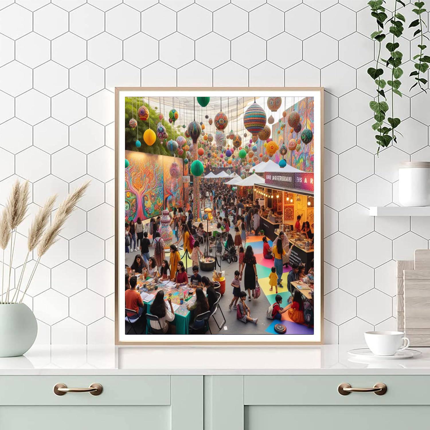 Kaleidoscope Festival - United Kingdom Paint By Numbers