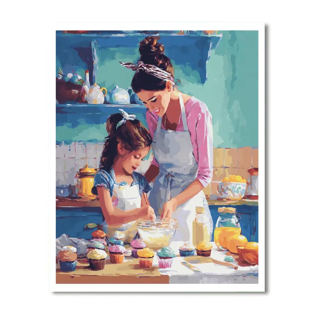 Cupcakes Of Celebration Number Painting