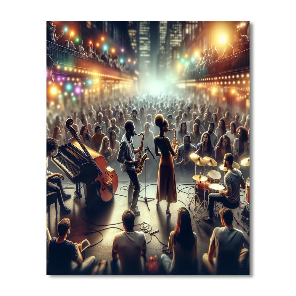 International Jazz Day - Various Locations Numbered Painting Kits