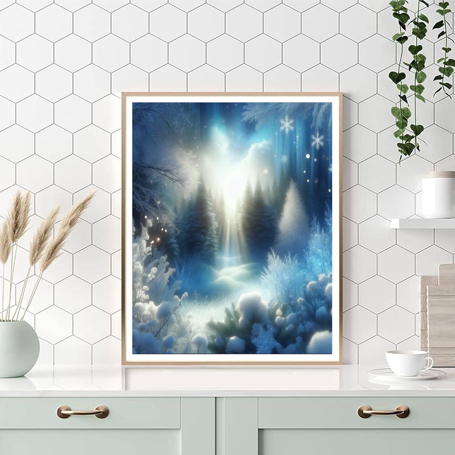 Dreamy Winter Solstice Paint By Color