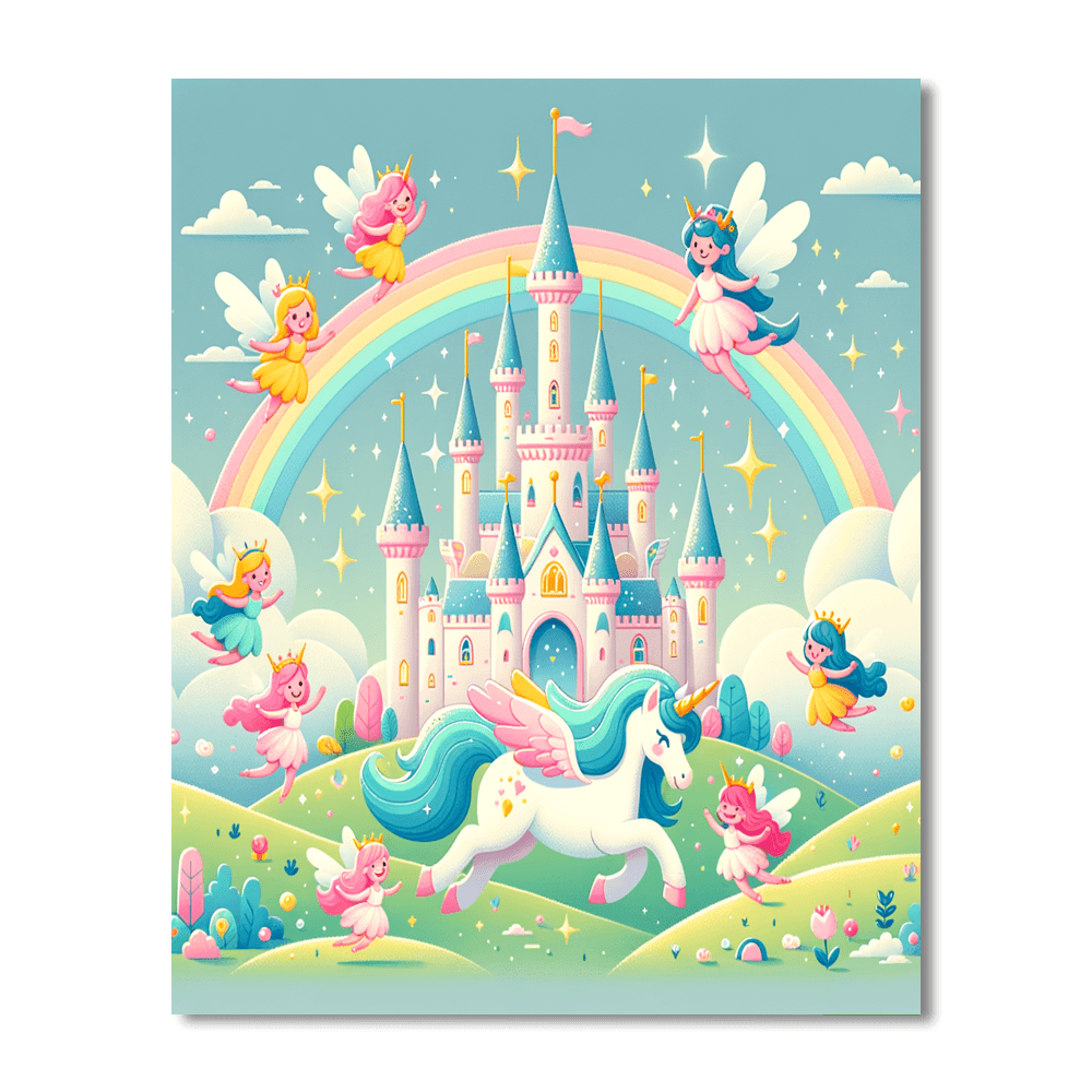 Fabulous Fairy Tales Paint By Color