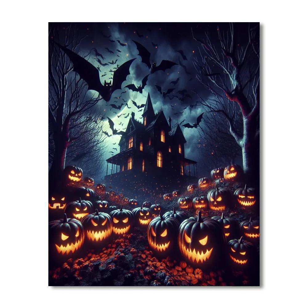 Halloween Mystique Paint By Numbers