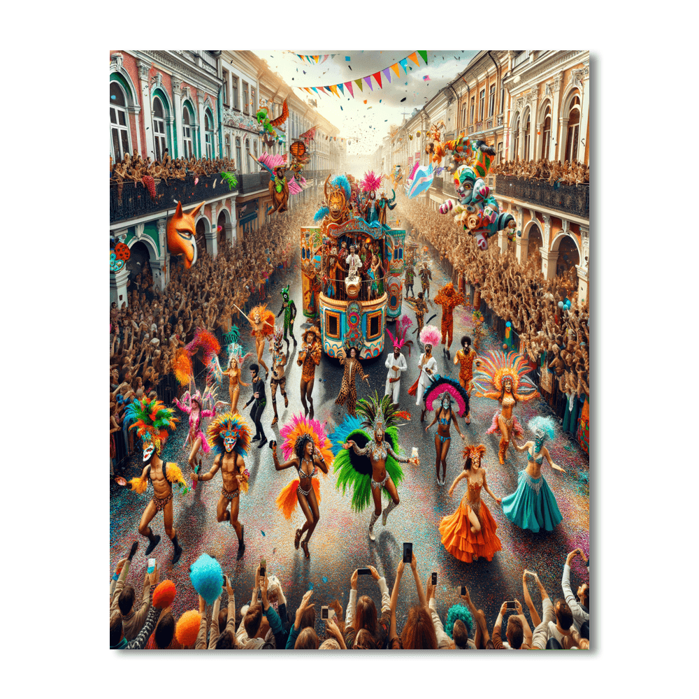 Rijeka Carnival - Croatia Paint By Number