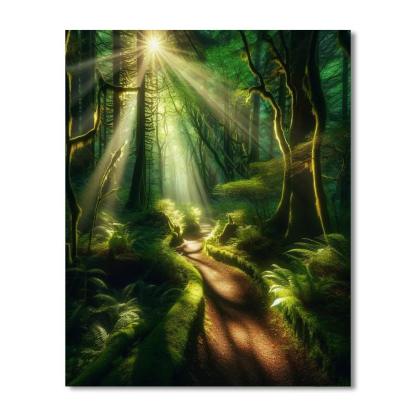 Whimsical Woodland Trail Paint By Number