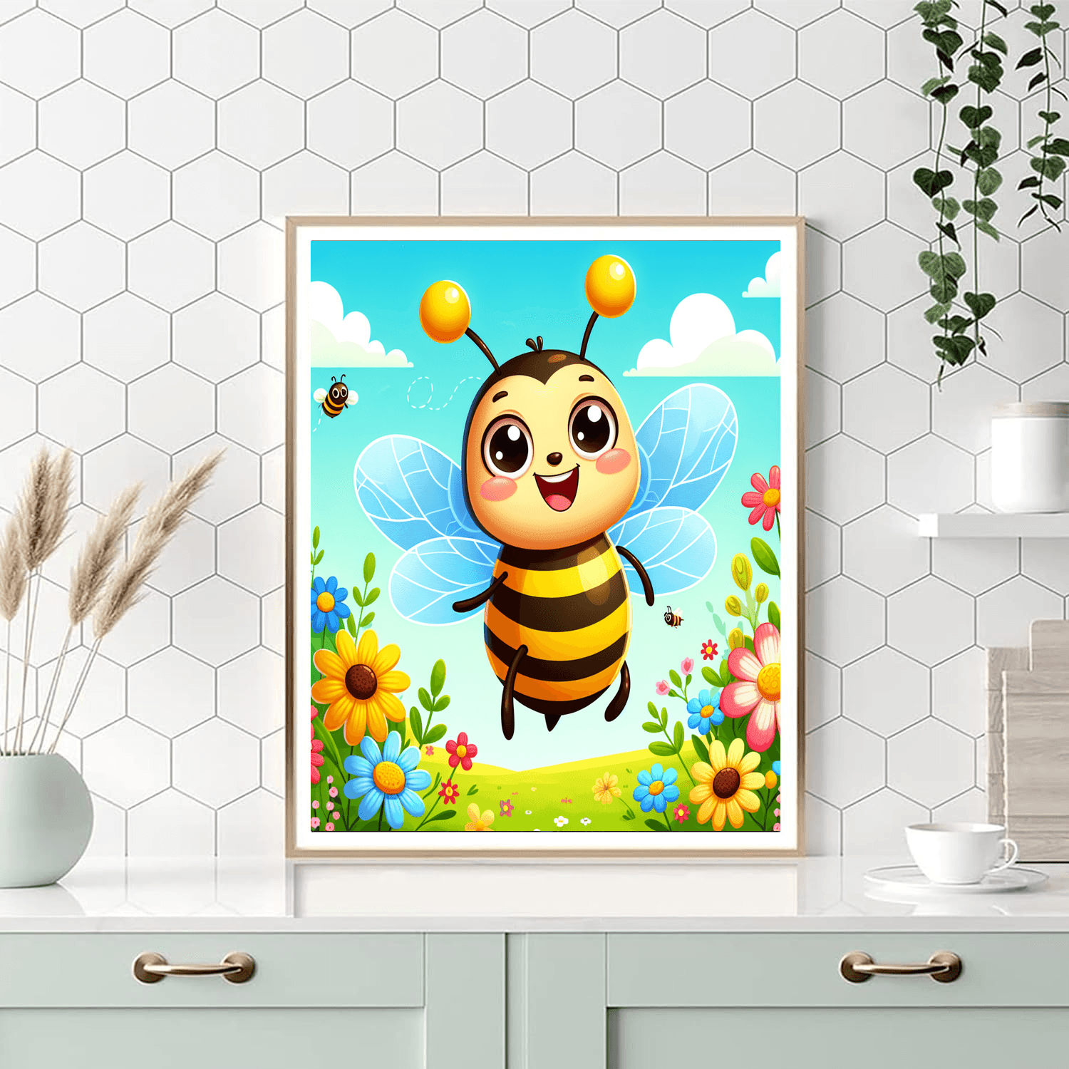 Busy Bee Painting Number Kit