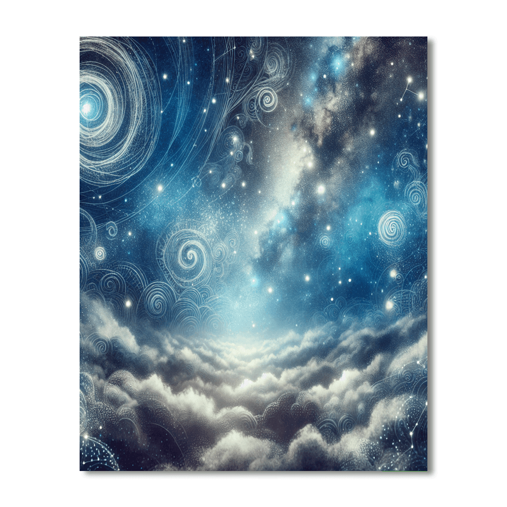 Celestial Star Paint By Numbers