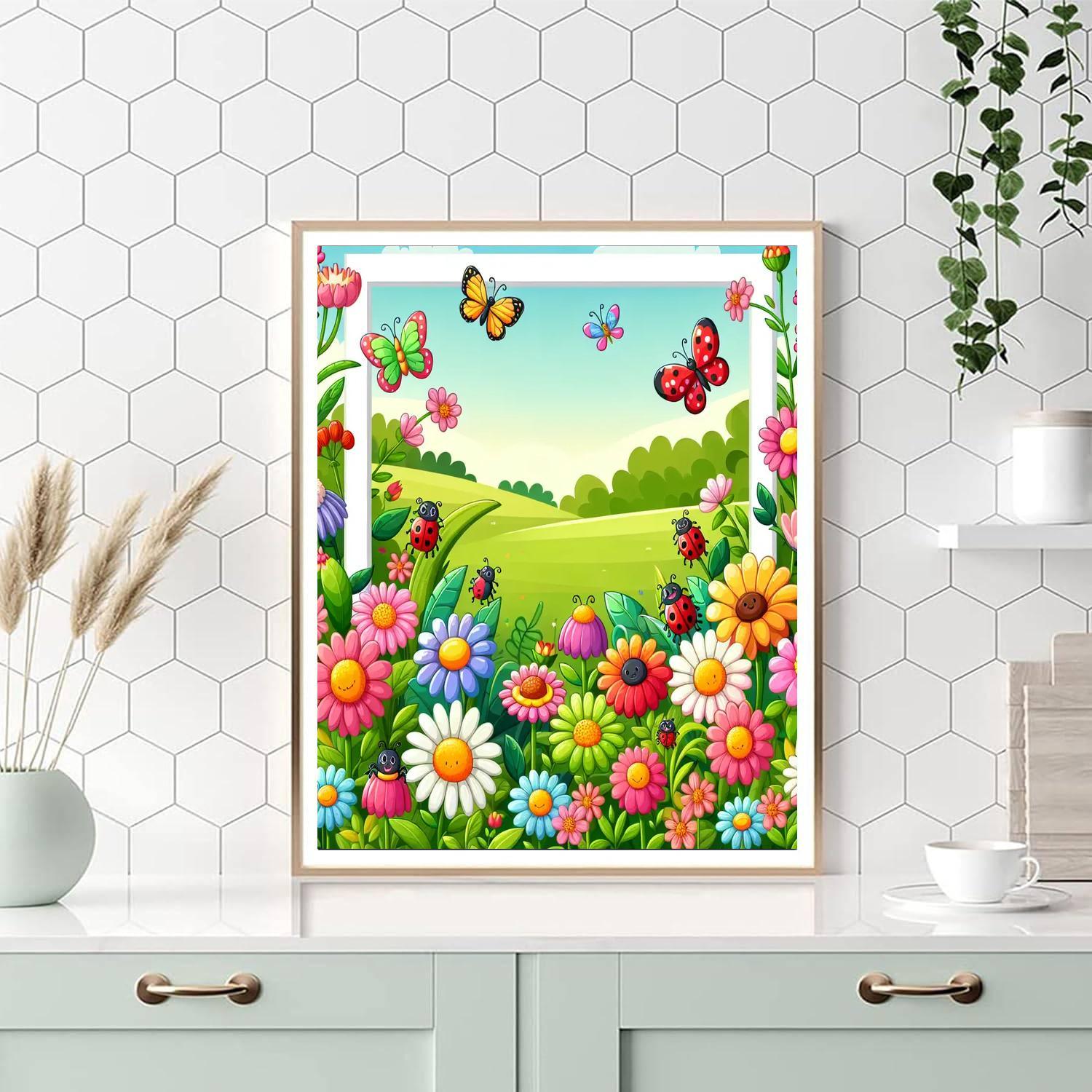 Garden Of Wonder Paint By Numbers Art