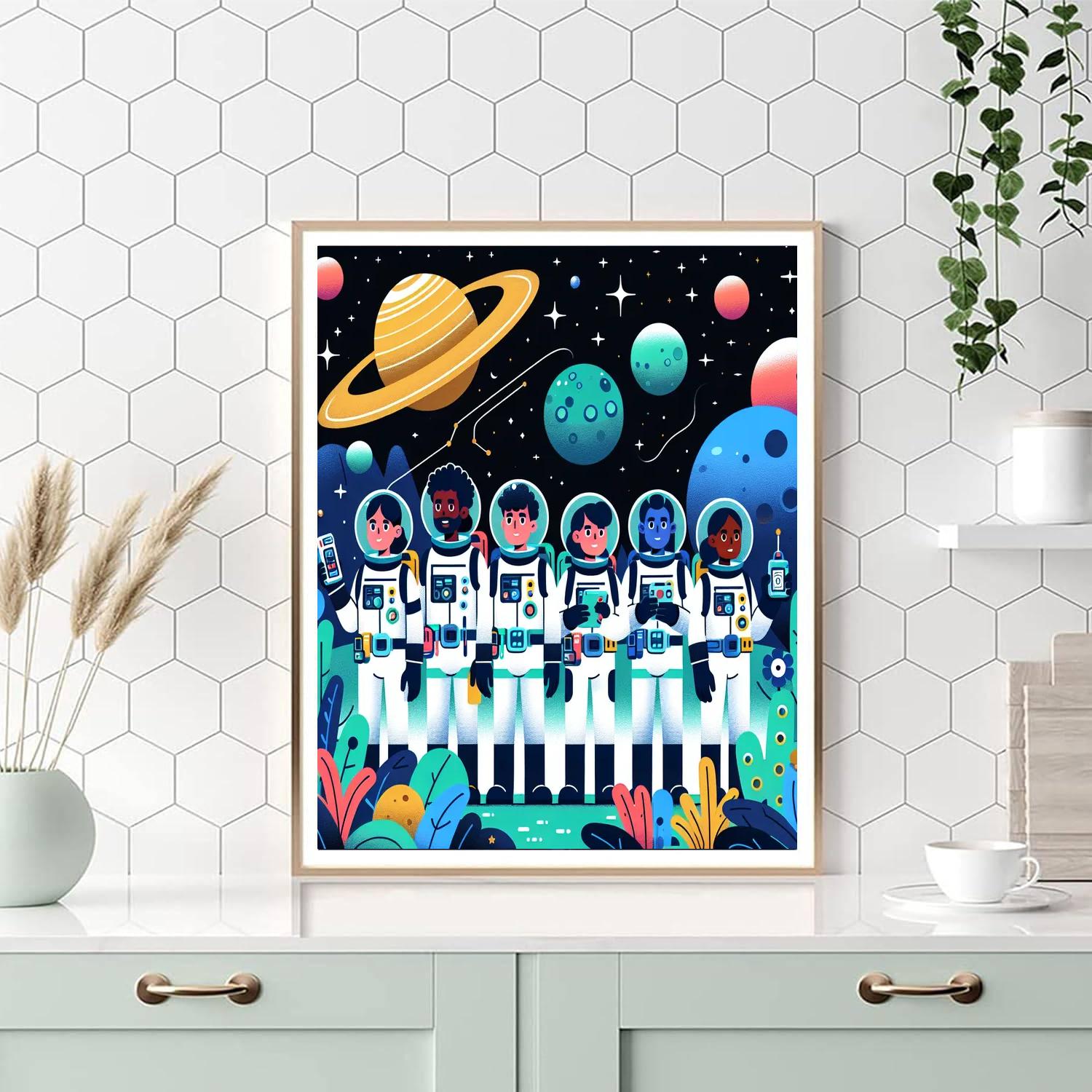 Space Rangers Exploration Paint By Number