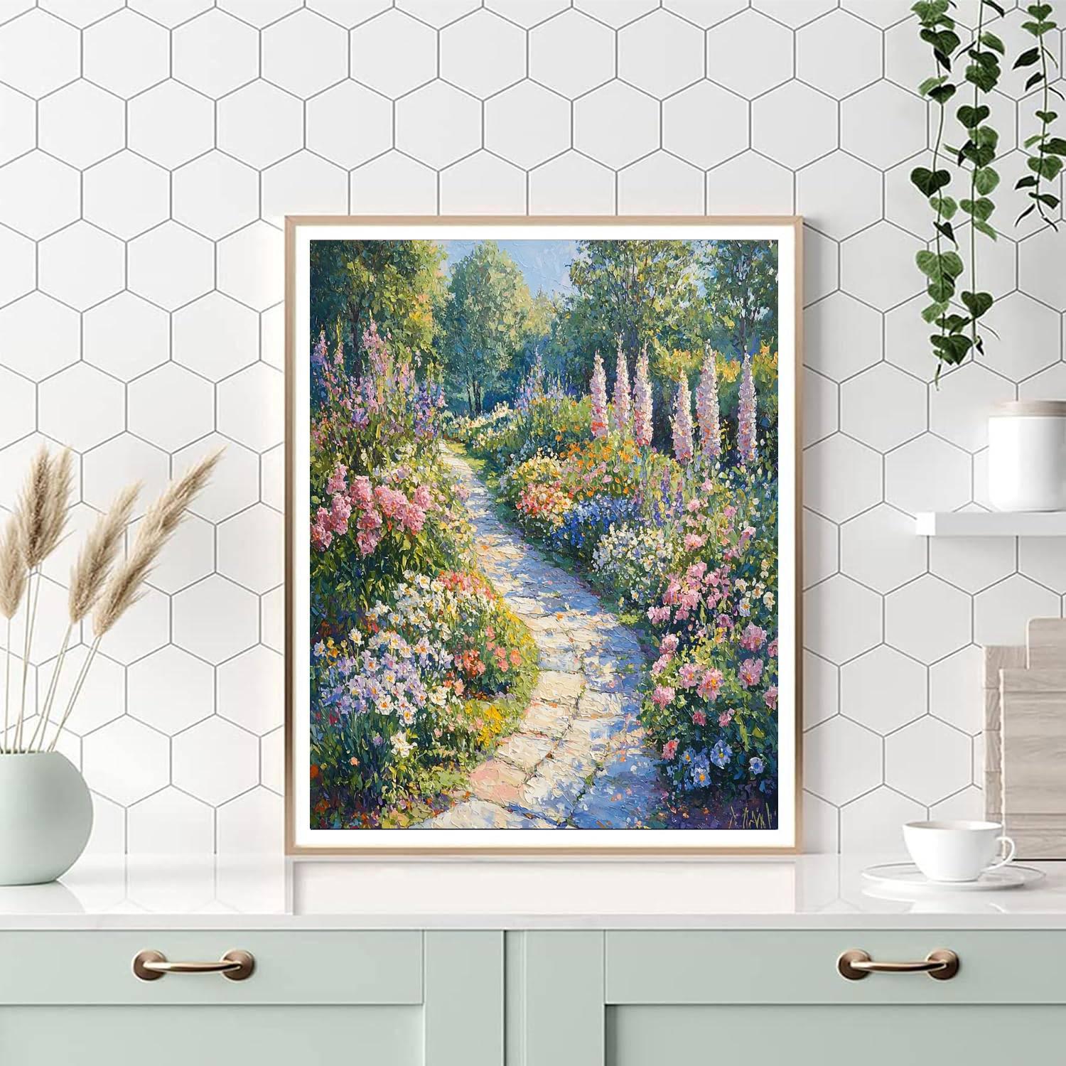 Mother's Loving Garden Paint By Number