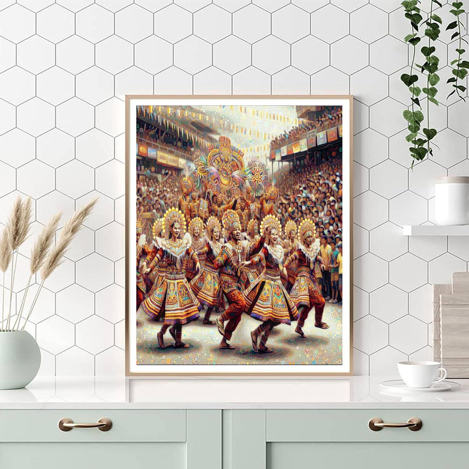 Sinulog Festival - Cebu, Philippines DIY Paint By Numbers