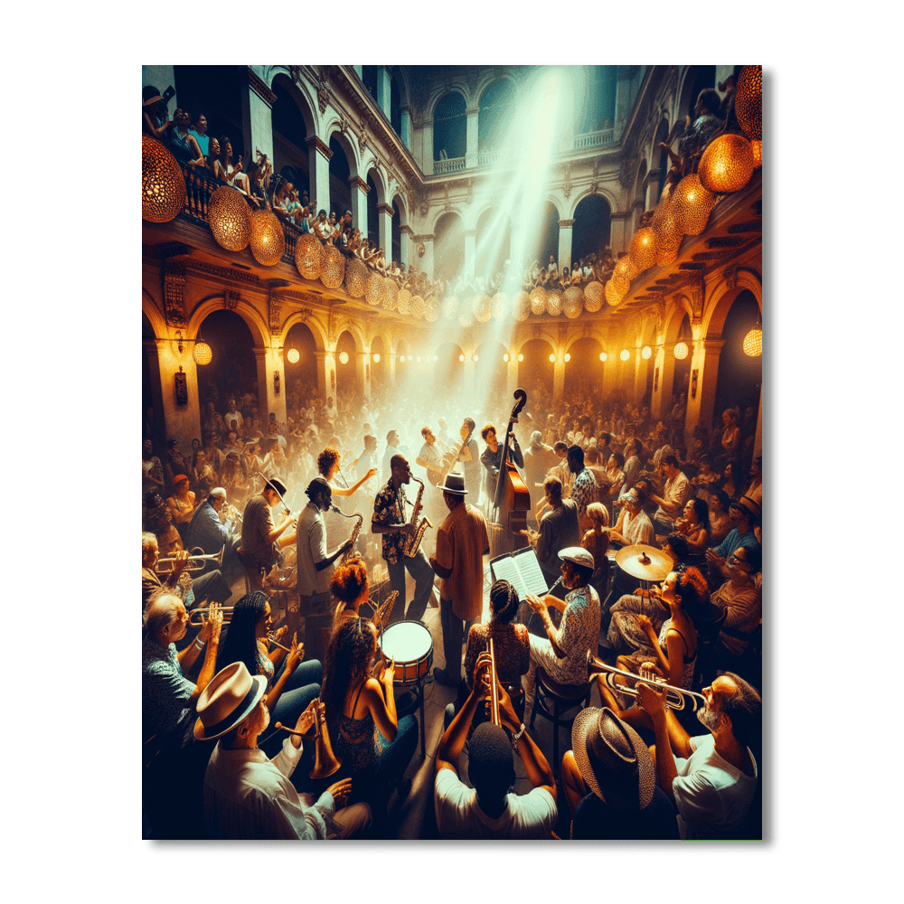 Havana Jazz Festival Paint By Numbers Kits